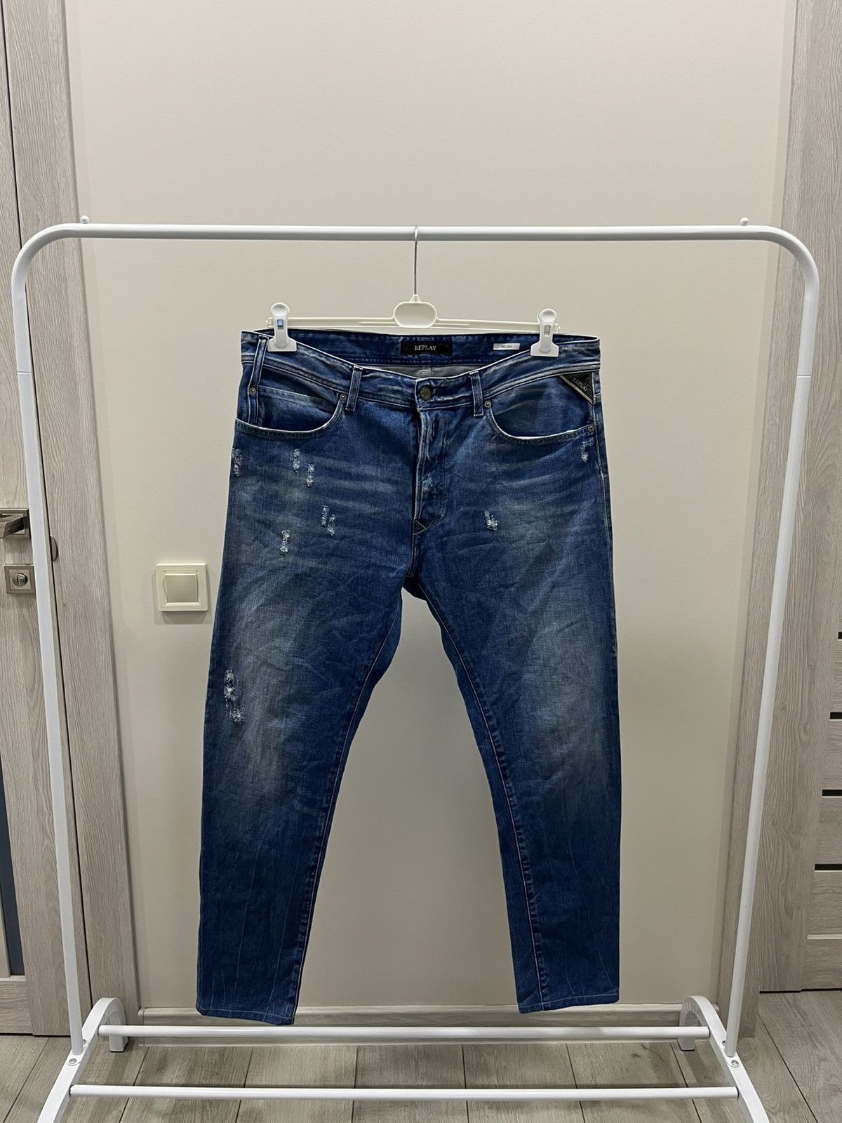 Replay Replay Limited Edition RBJ.901 Jeans W 36 L 32 Tapered Fit Size US 36 / EU 52 - 1 Thumbnail