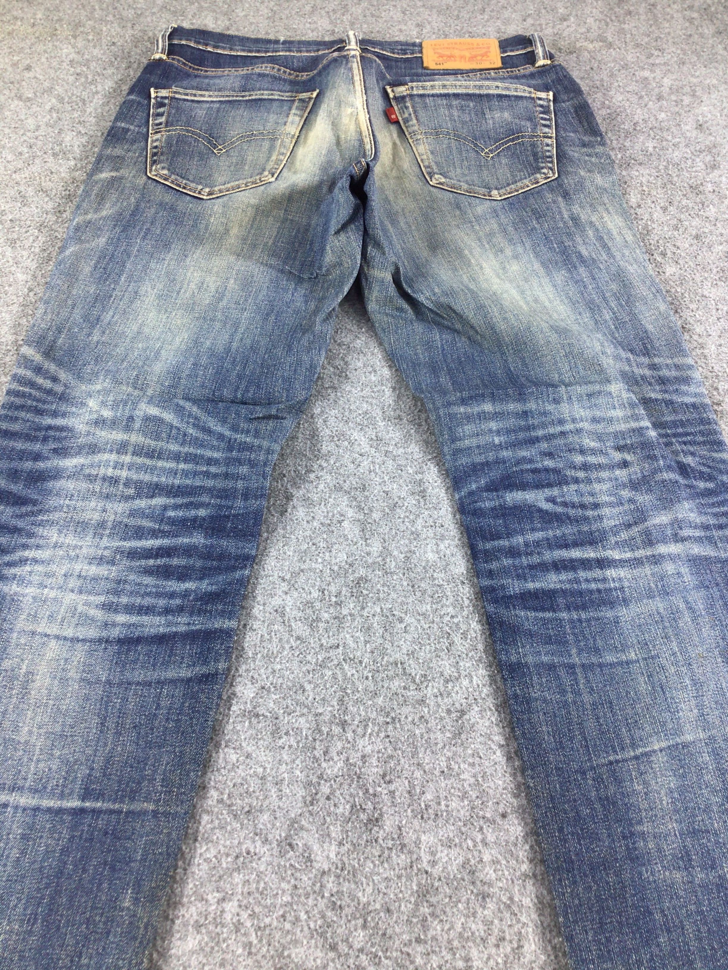 Levi's Vintage Distress Levis 541 Jeans-JM486 Size US 32 / EU 48 - 4 Thumbnail