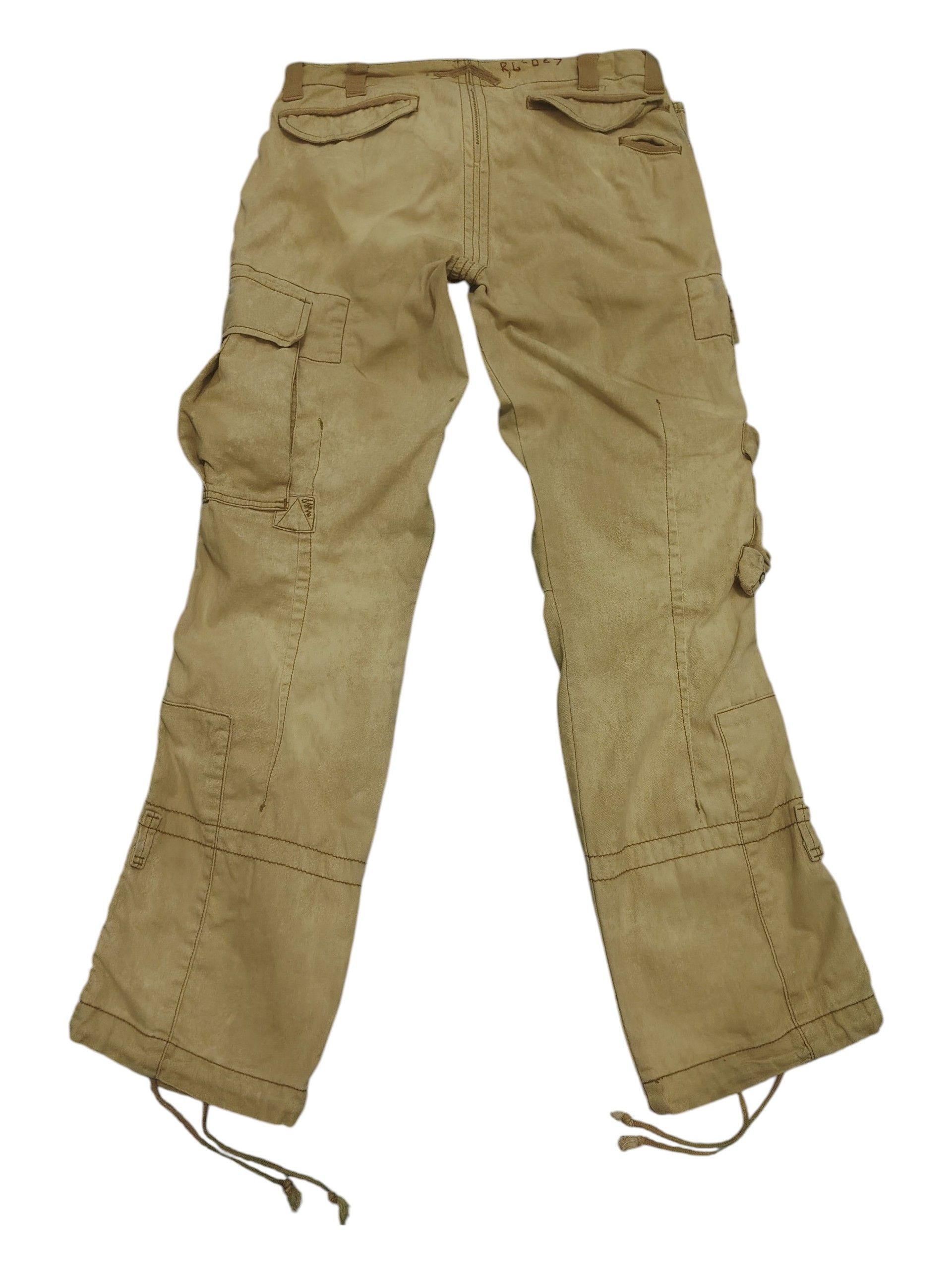 Polo Ralph Lauren Vtg Polo RL Multipocket distressed Bleachers Cargo Pants Size US 32 / EU 48 - 2 Thumbnail