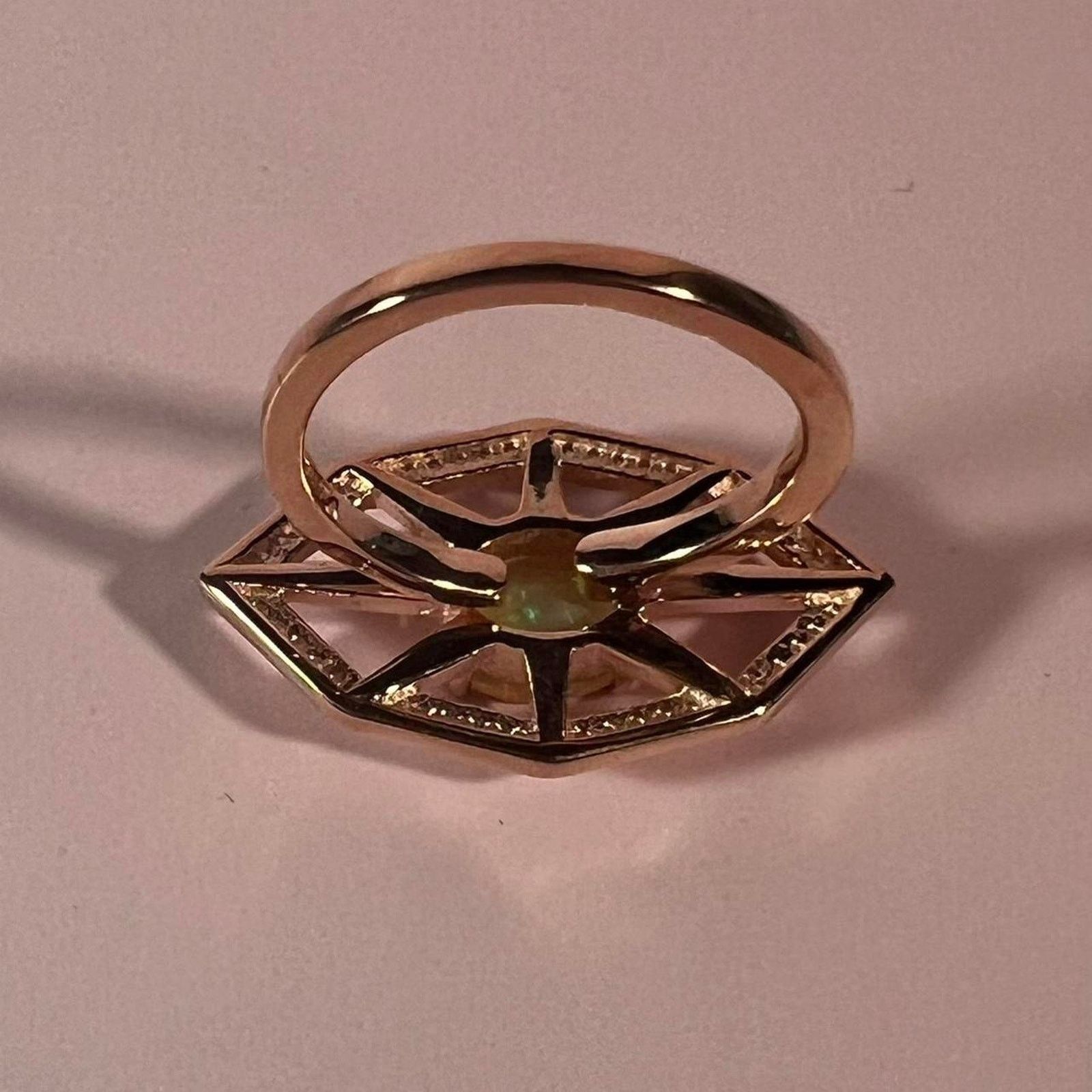 Jewelry Hespera rose gold opal ring Size ONE SIZE - 3 Thumbnail