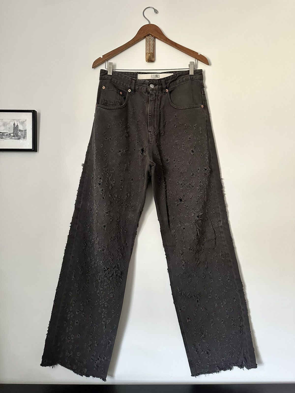 Maison Margiela Maison Margiela MM6 Denim Size US 27 - 1 Thumbnail