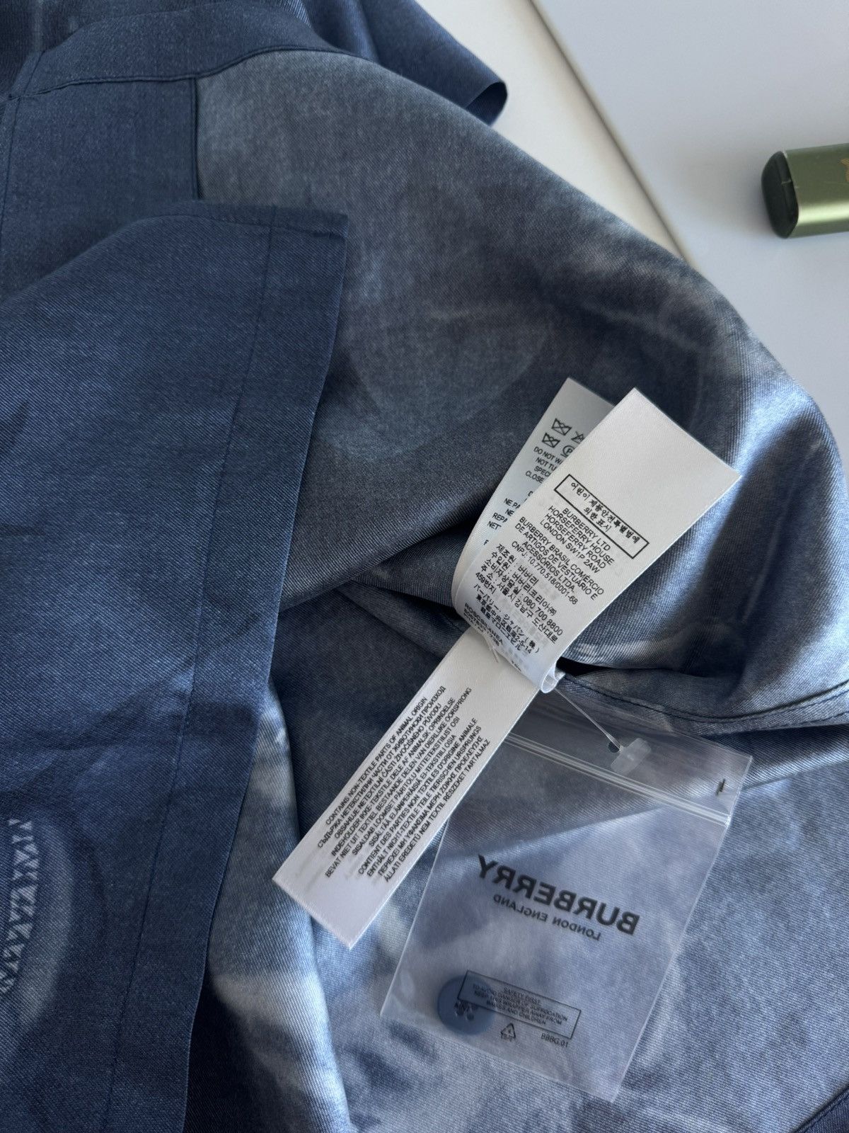 Burberry BURBERRY SILK SHIRTS | XS FIT S Size US XS / EU 42 / 0 - 11 Thumbnail