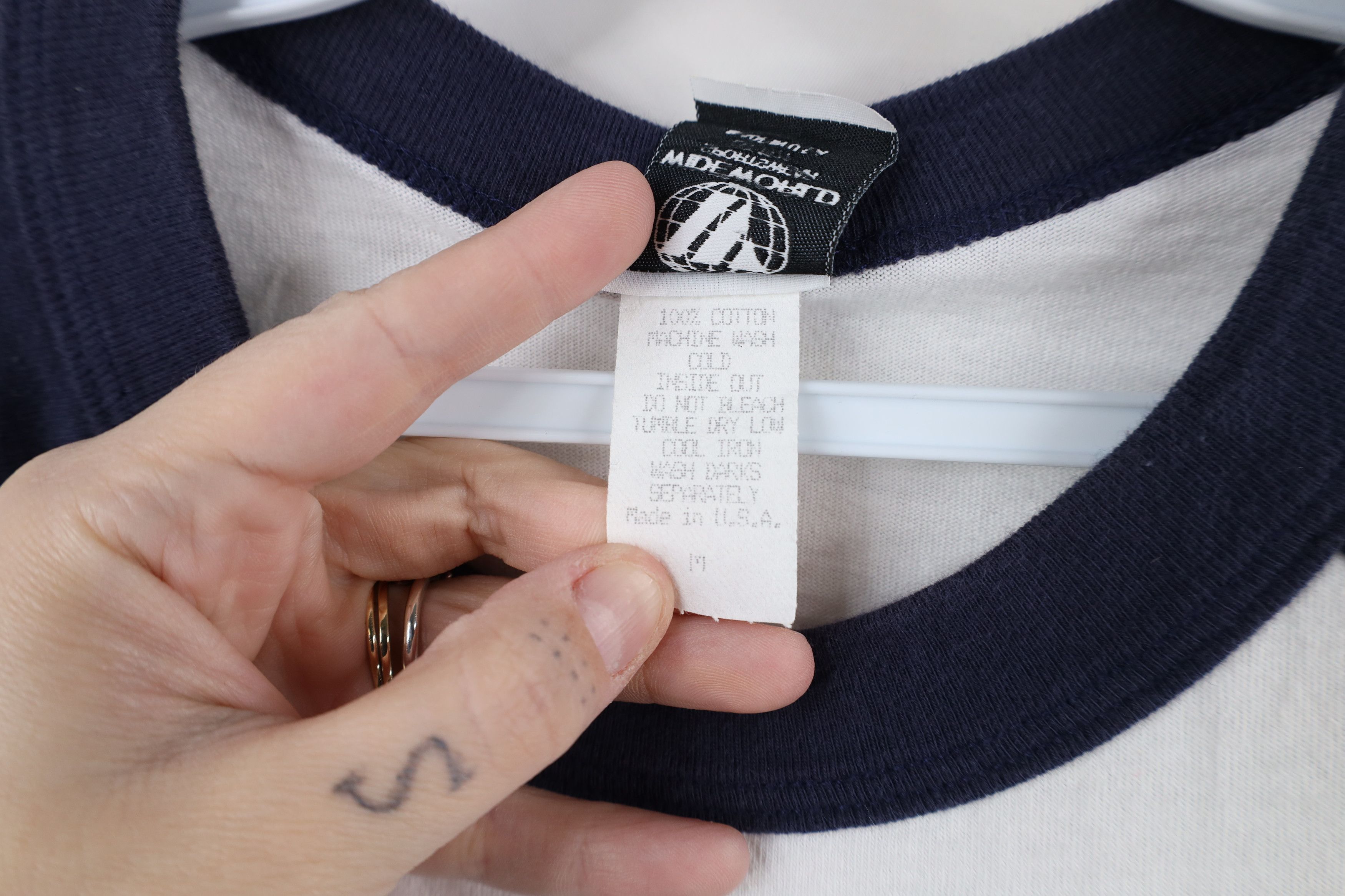 Vintage Vintage 90s San Diego Baseball 3/4 Sleeve Raglan T-Shirt USA Size US M / EU 48-50 / 2 - 10 Thumbnail