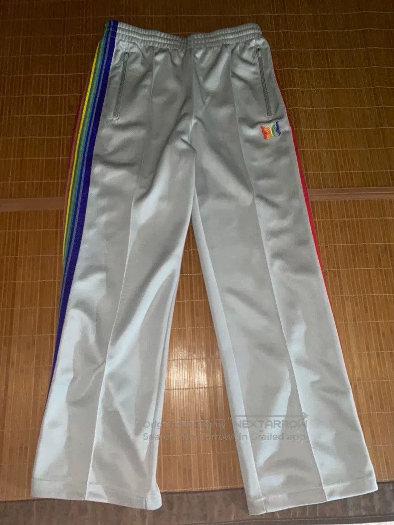 Other Needles size S Classic Rainbow Butterfly Stripe Pants Size US 34 / EU 50 - 1 Thumbnail