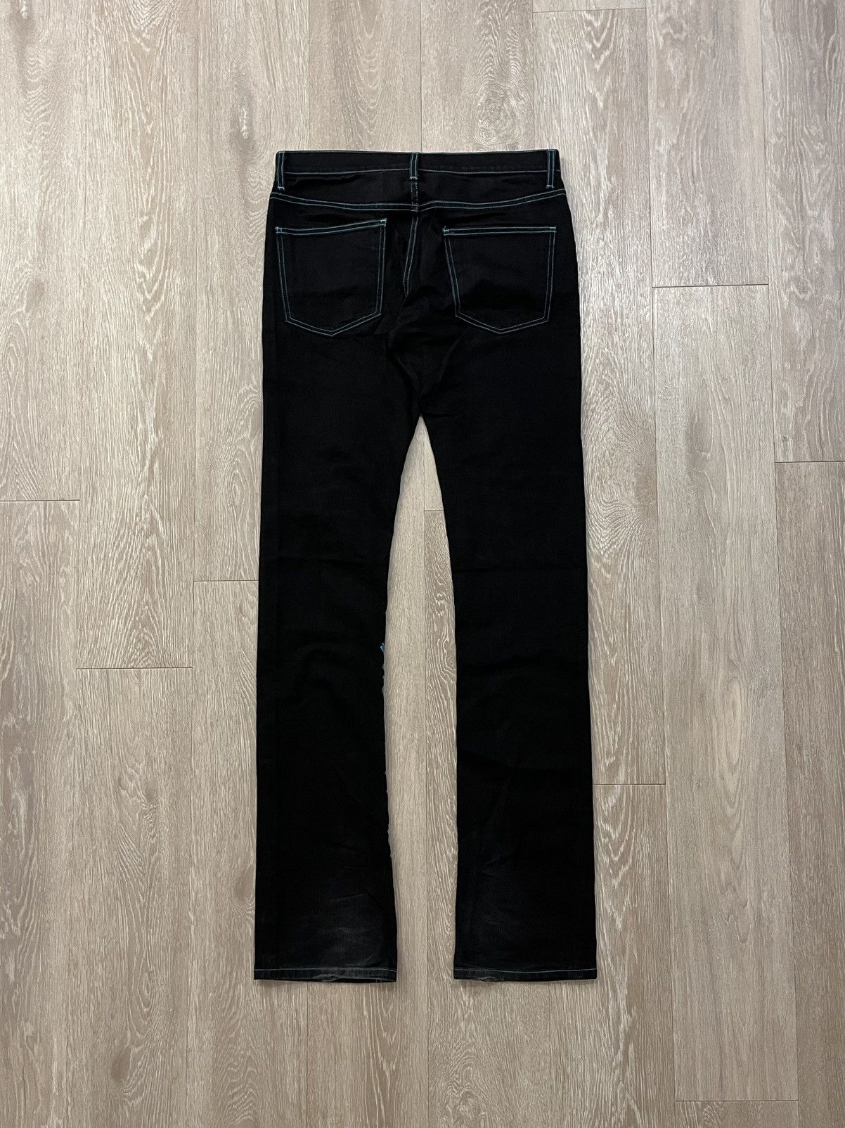 Vlone Vlone Blue Old English Denim Size US 32 / EU 48 - 5 Thumbnail