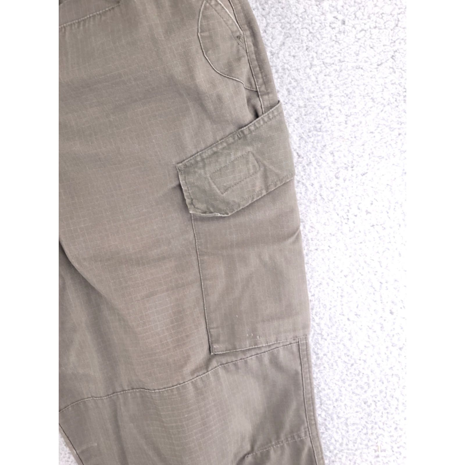 Vintage LA Police Gear Pants Mens 39x29 Brown Ripstop Cargo Utility Tactical Cargo Pants Size US 39 - 5 Thumbnail