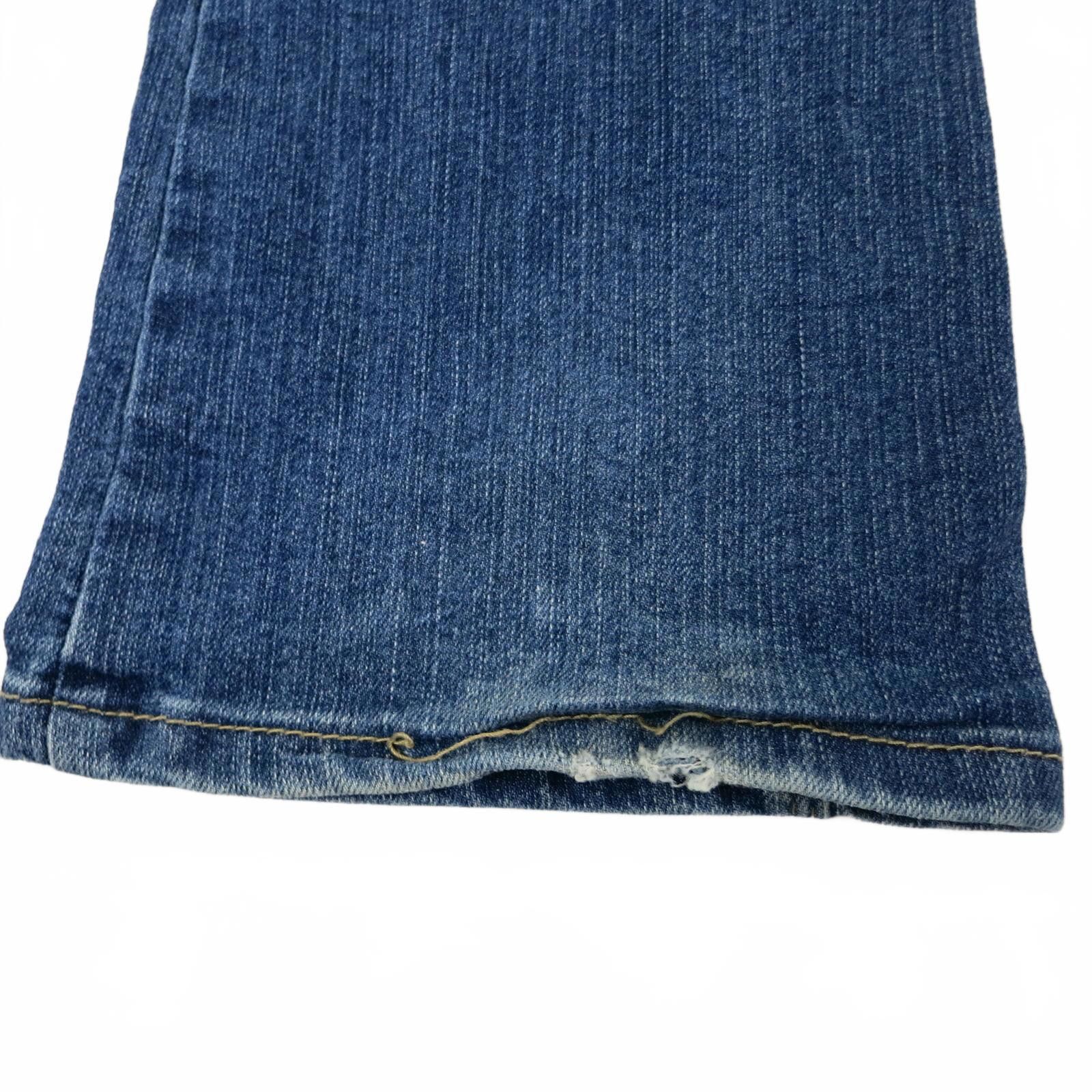 Anti Social Social Club So Bootcut Blue Denim Jeans Kids Size 10 Size 24" / US 00 / IT 34 - 9 Thumbnail