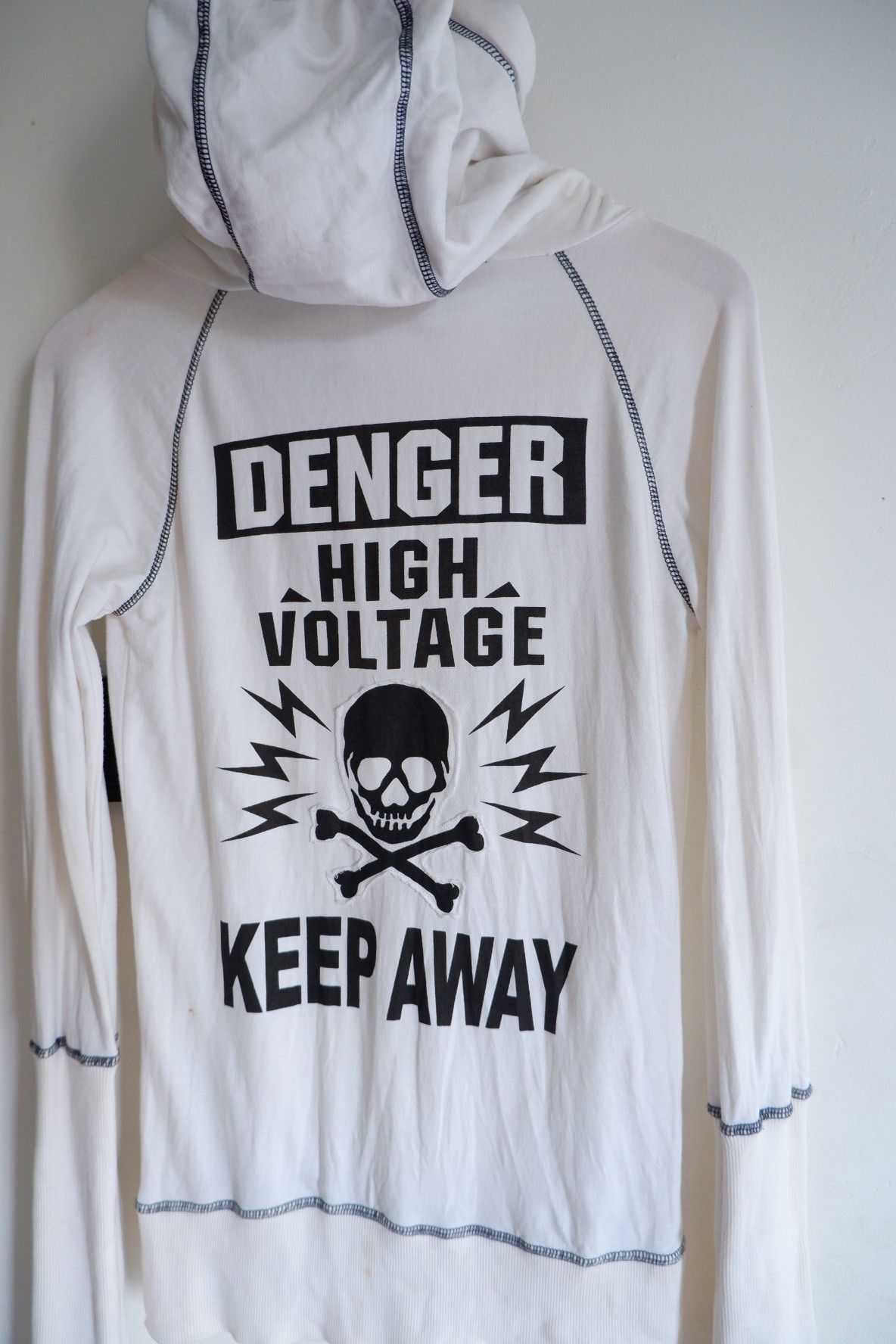 Hysteric Glamour Vintage Ghost Of Harlem High Voltage Hoodie Size US M / EU 48-50 / 2 - 2 Thumbnail