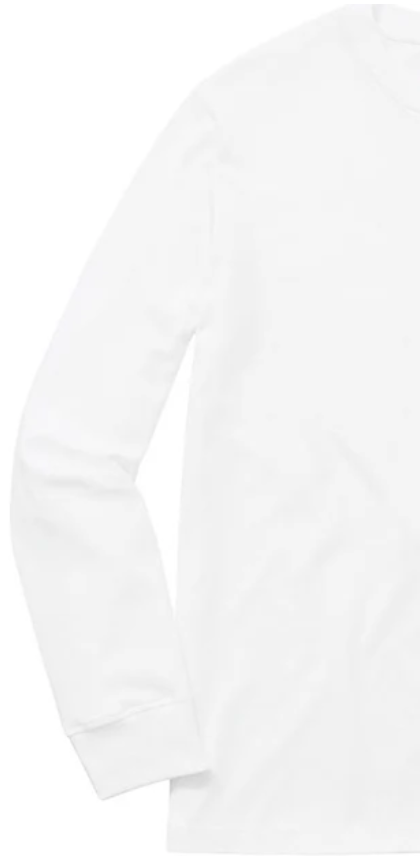 Supreme -SUPREME White Long Sleeve Light Blue Stacked Logo Medium Size US M / EU 48-50 / 2 - 4 Thumbnail