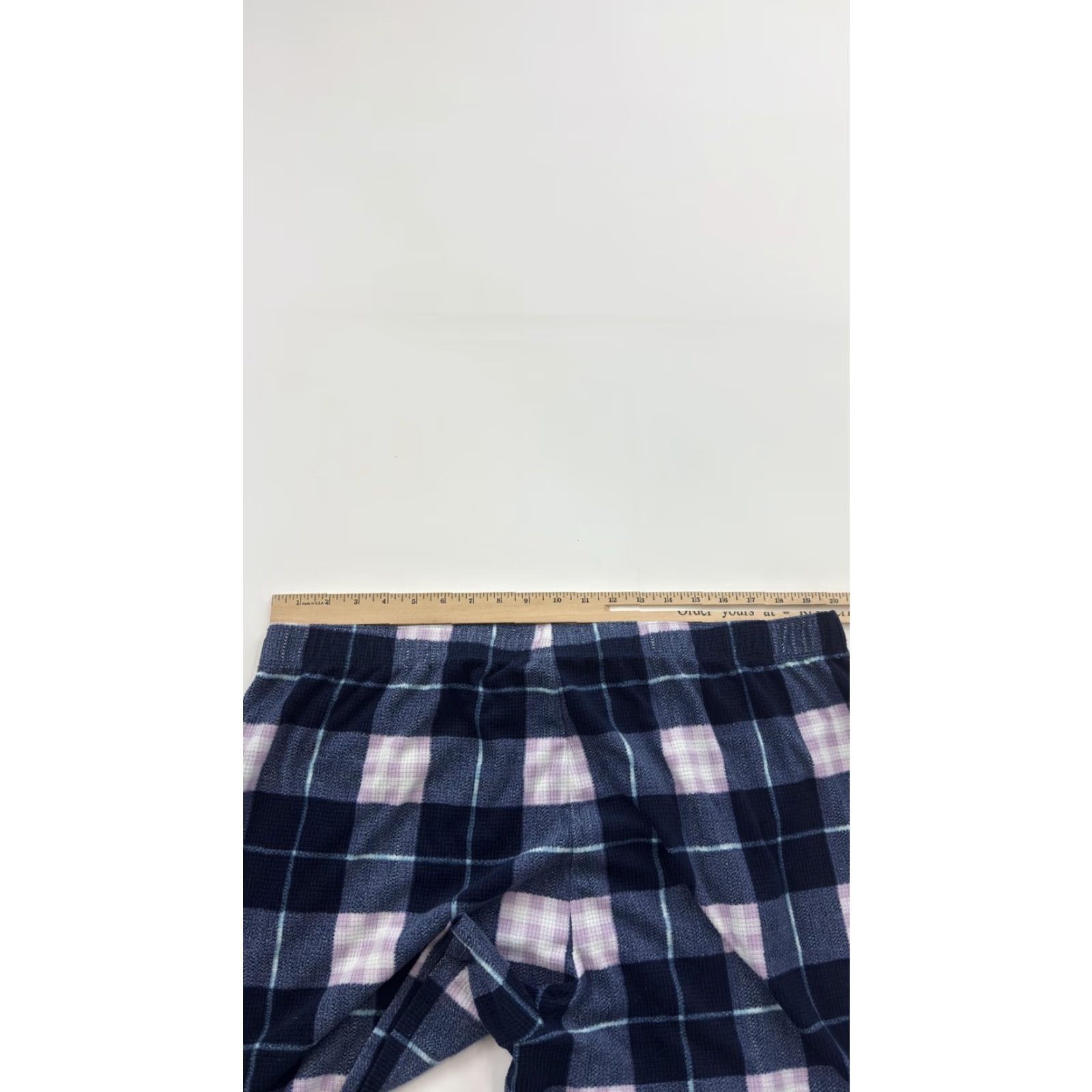 Eddie Bauer Eddie Bauer Sleepwear Shorts Womens 2XL Blue Plaid Cozy Lounge Pajama Bottoms Size 40" / US 18 - 7 Thumbnail