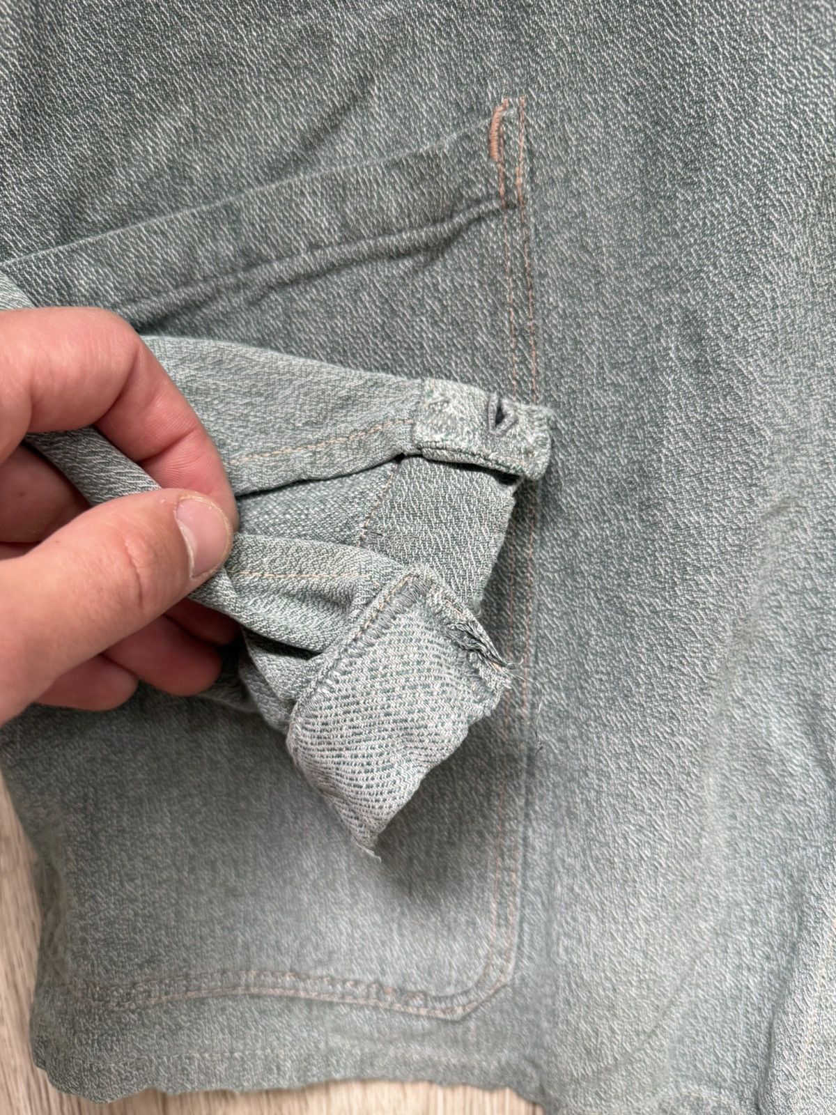 Other Vintage French Workwear Chore Jacket Sanfor Faded 50s 60s Size US M / EU 48-50 / 2 - 5 Thumbnail