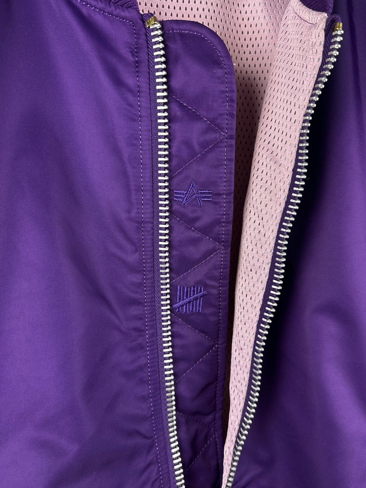 Alpha Industries Undefeated x Alpha Industries MA-1 Mesh Reversible Bomber Size US XL / EU 56 / 4 - 10 Thumbnail