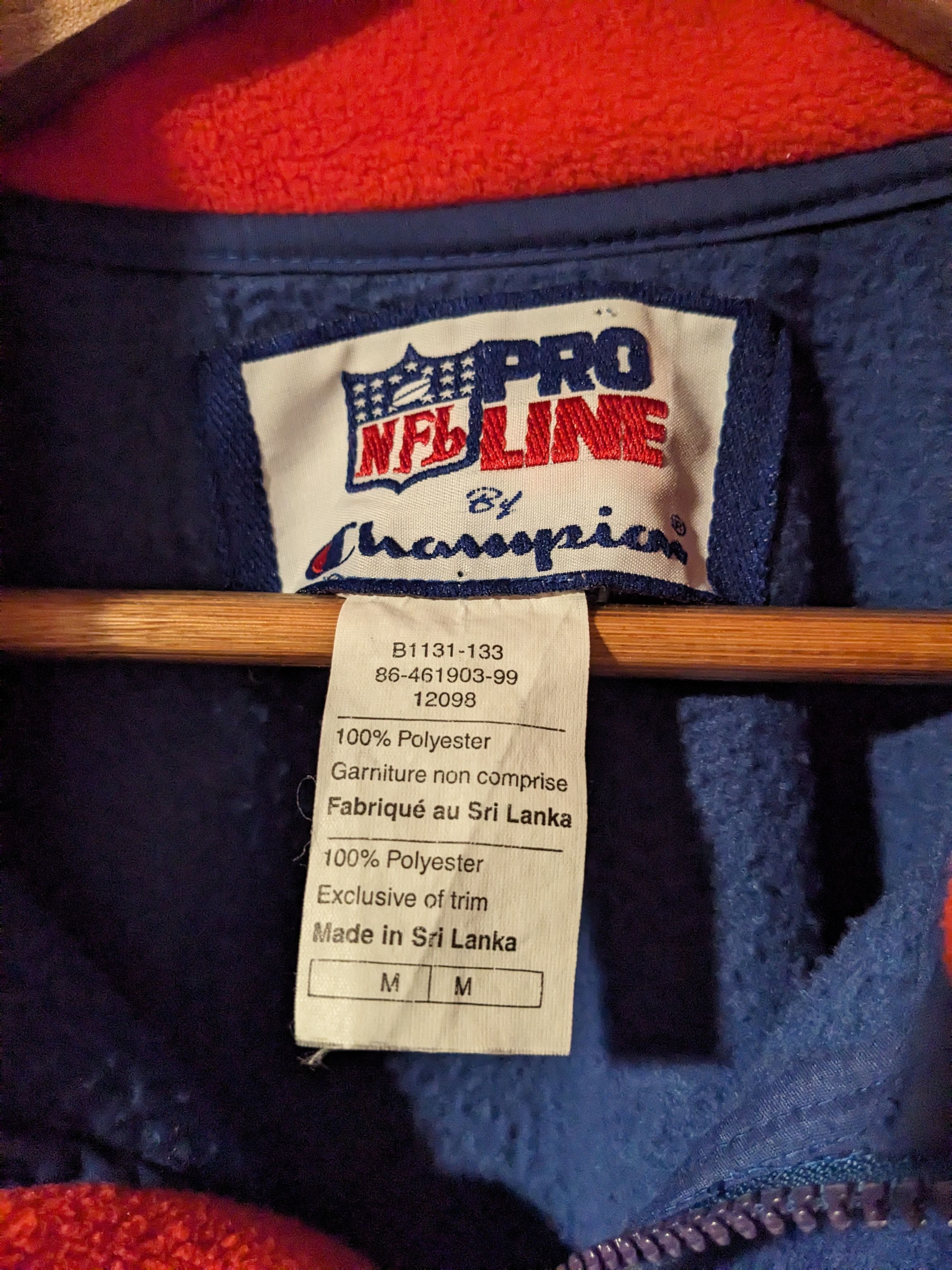 NFL × Vintage Vintage 90s New York Giants NFL Football Pro Line Sweater Size US M / EU 48-50 / 2 - 3 Thumbnail