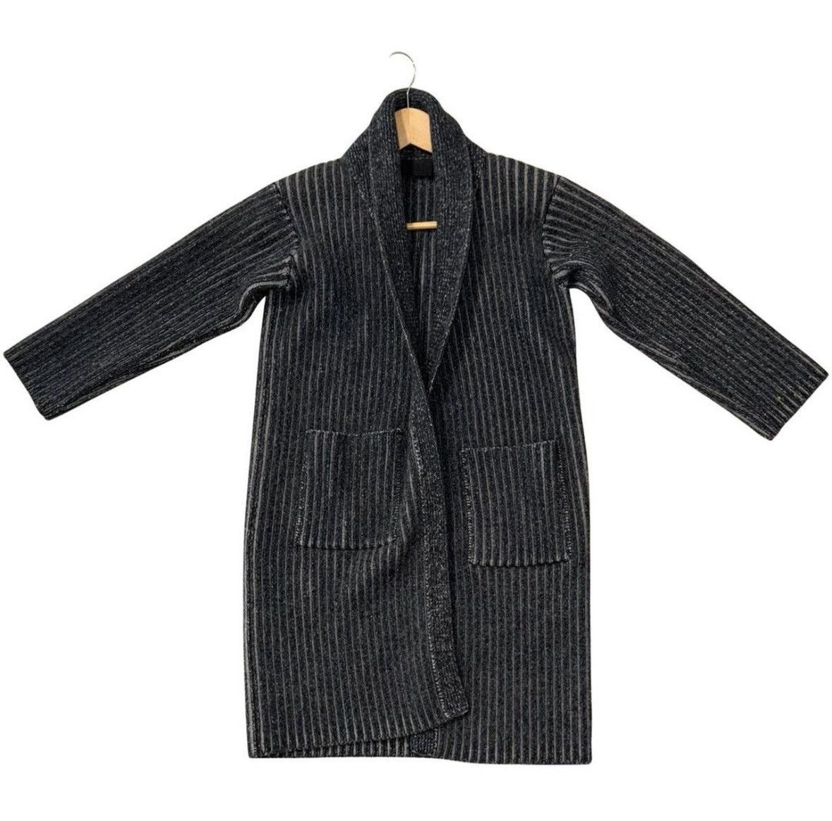 The Elder Statesman The Elder Statesman Ribbed Shawl Cardigan Size US XS / EU 42 / 0 - 1 Thumbnail