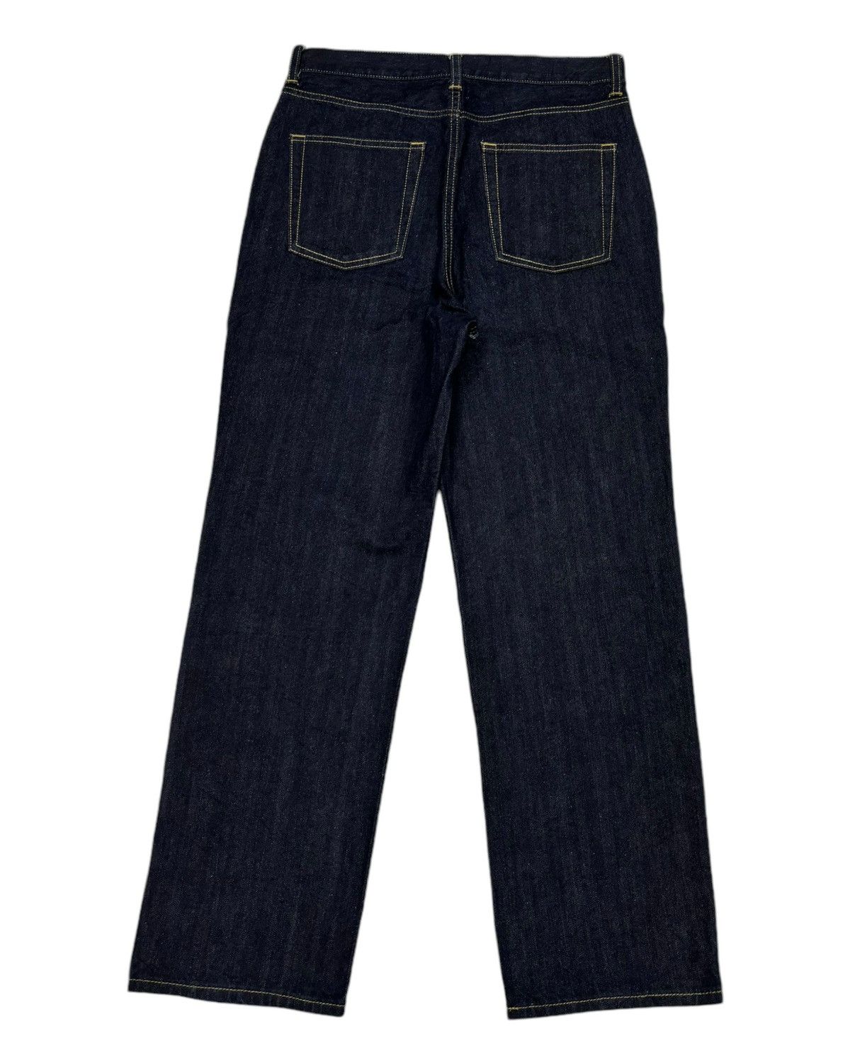 GU 🔥GU JAPANESE BLUE DENIM BAGGY WIDE JEANS Size US 30 / EU 46 - 2 Thumbnail