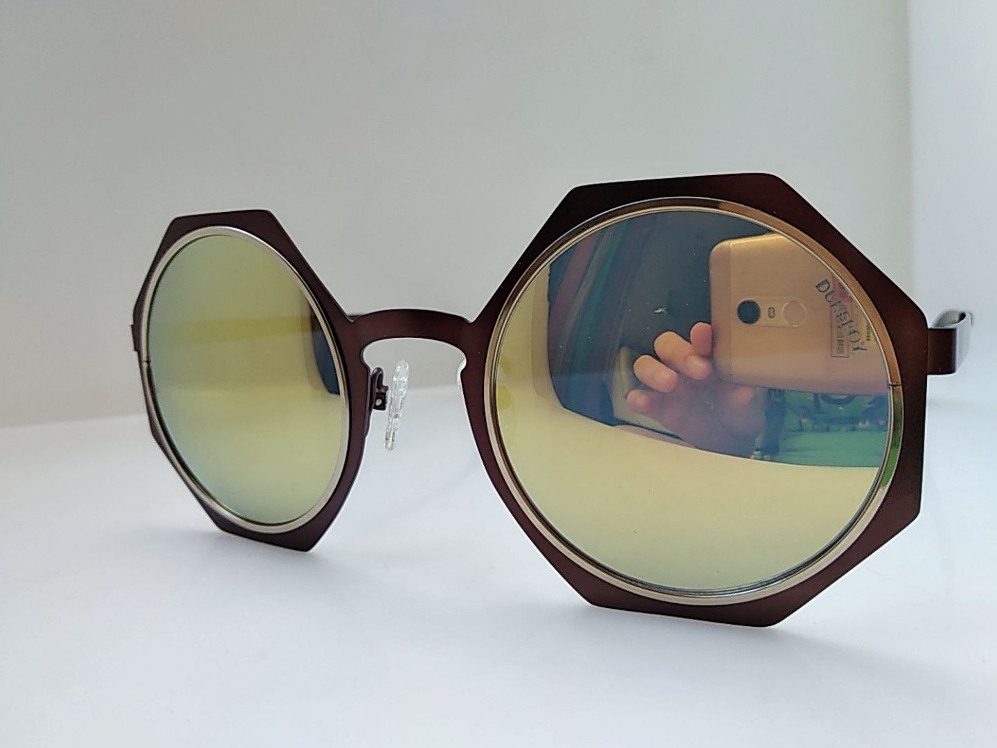 Other Dukeroy Round Titanium Sunglasses Frame GATSBY ARISTOCRAT Size ONE SIZE - 1 Thumbnail