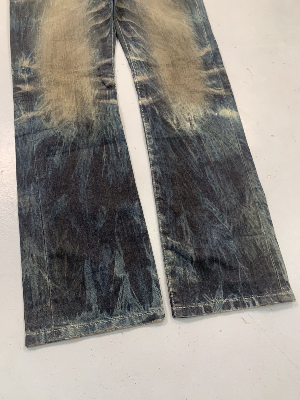 Japanese Brand Vintage Evisu inspired seagull denim Size US 30 / EU 46 - 11 Thumbnail