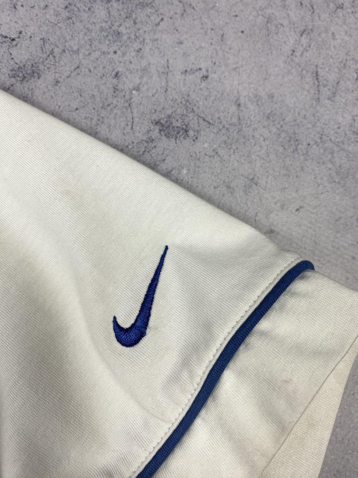 Nike Vintage 00s Nike Golf Swoosh Drill Y2K Polo Shirt Tee Size US M / EU 48-50 / 2 - 5 Thumbnail
