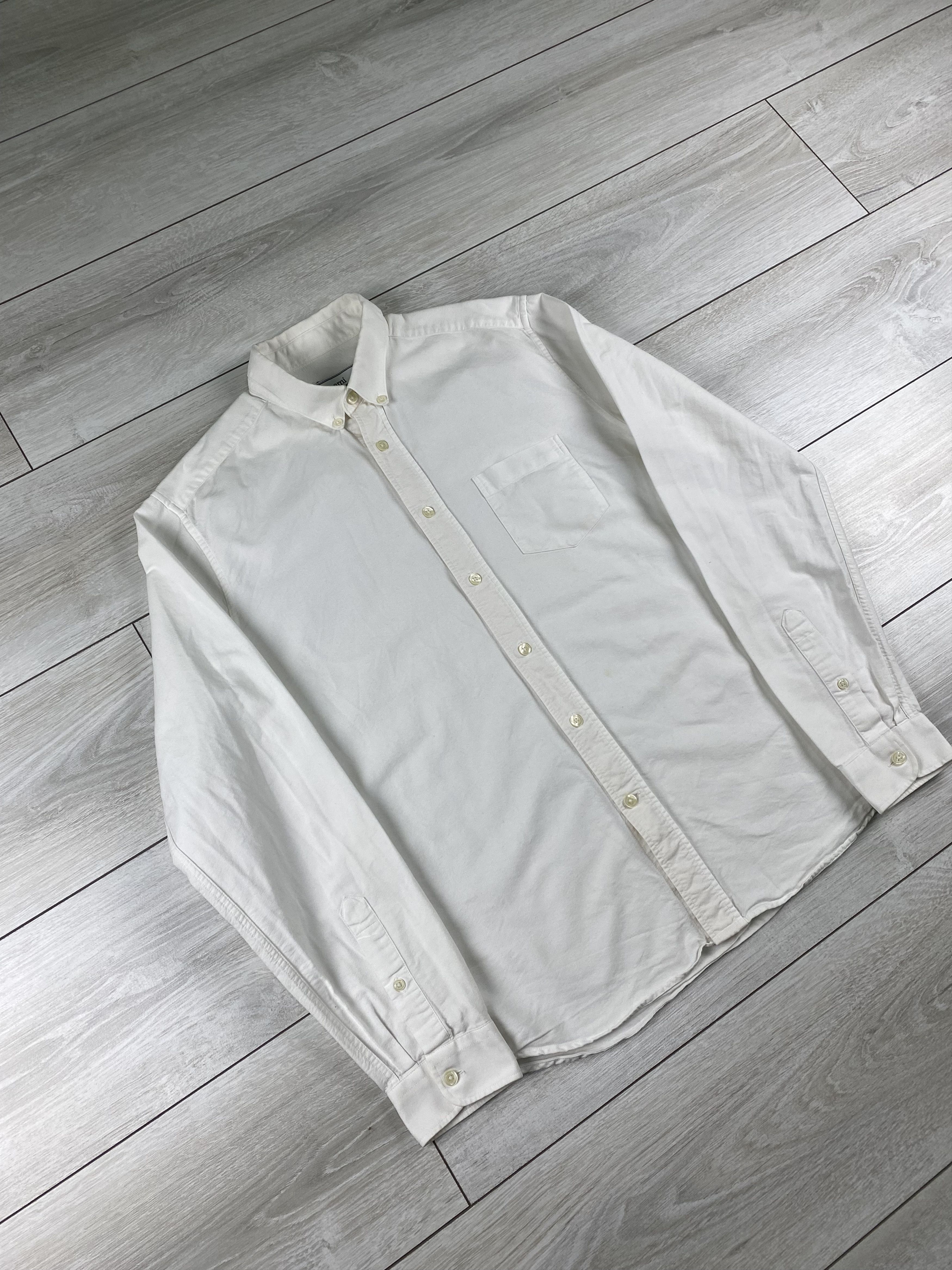 AMI Vintage Ami pasis white classic shirt size wmns 40 Size S / US 4 / IT 40 - 2 Thumbnail