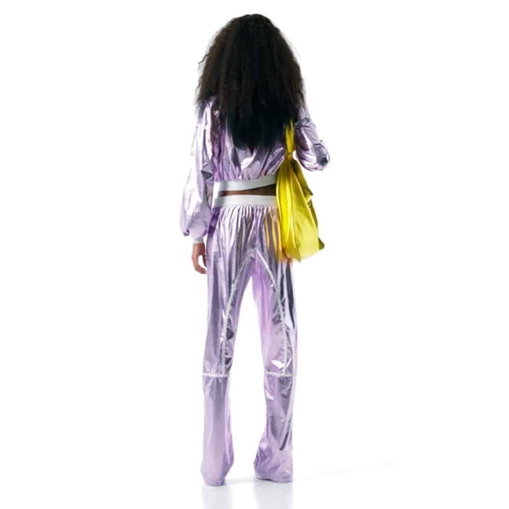 Tom Ford o1loc1c0924 PAW518 Laminated Nylon Track Pant in Purple Size 25" / US 0 / IT 36 - 4 Thumbnail