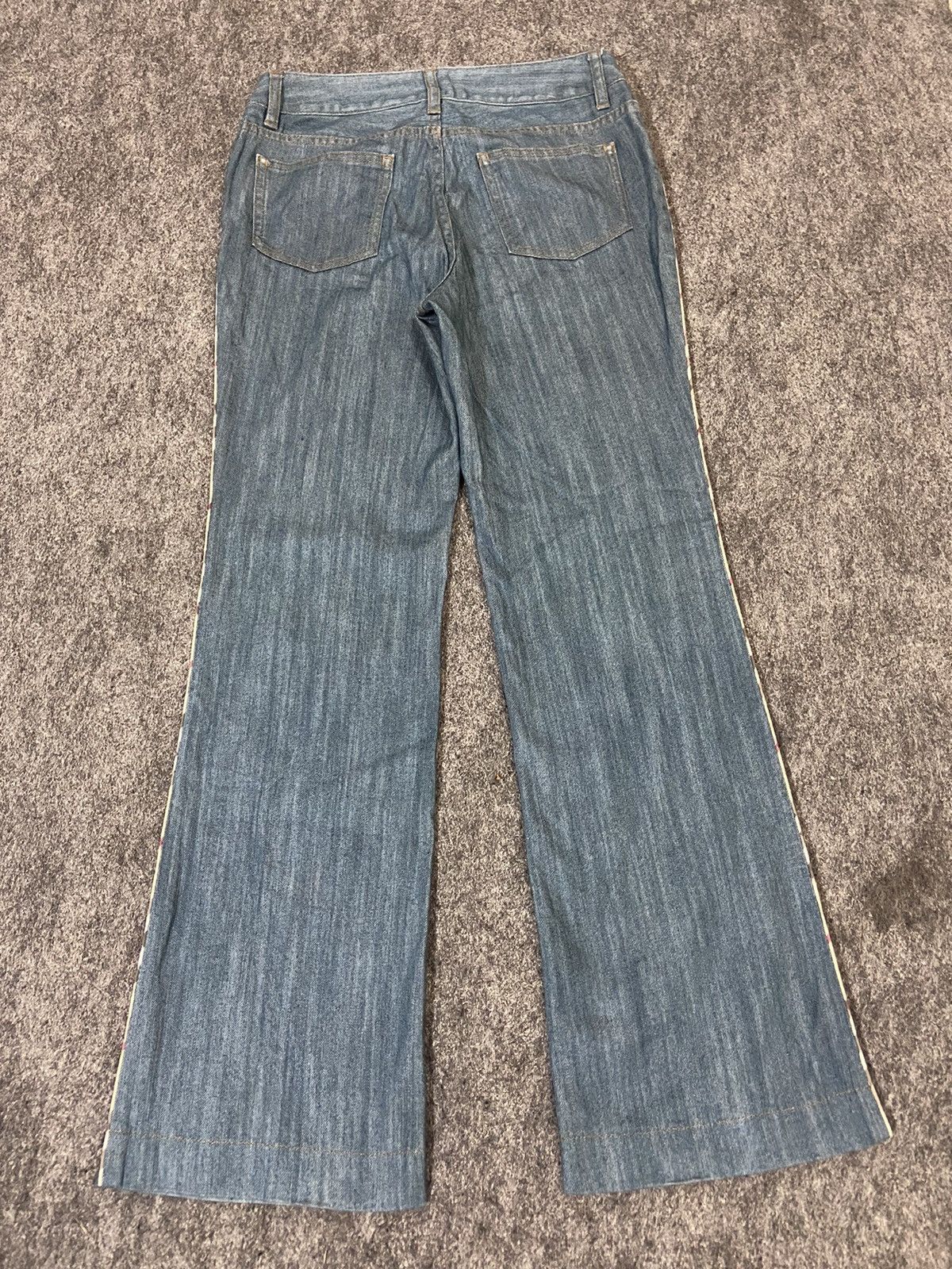 Burberry × Vintage Vintage Y2K burberry london denim pants Size 26" / US 2 / IT 38 - 2 Thumbnail