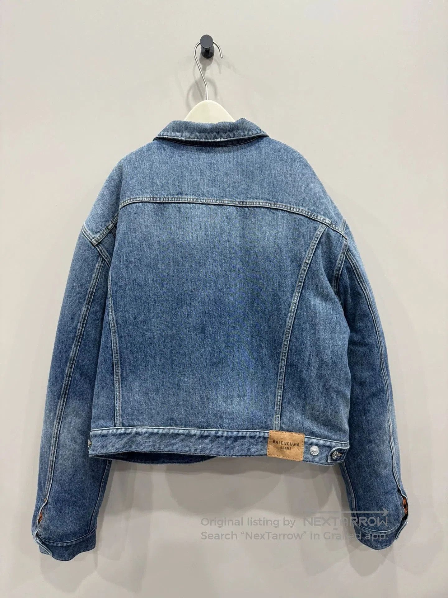 Balenciaga Balenciaga Tiger Denim Jacket. Size US XL / EU 56 / 4 - 2 Thumbnail