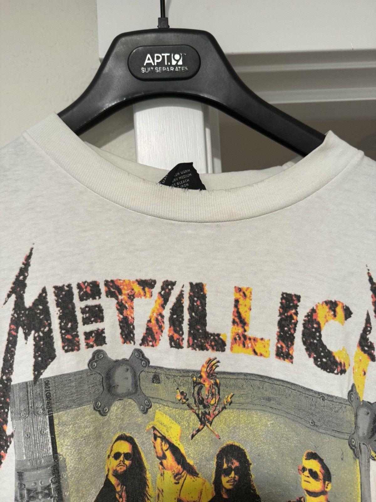 Vintage Metallic Live Shit 94 Vintage T shirt Size US XL / EU 56 / 4 - 4 Thumbnail