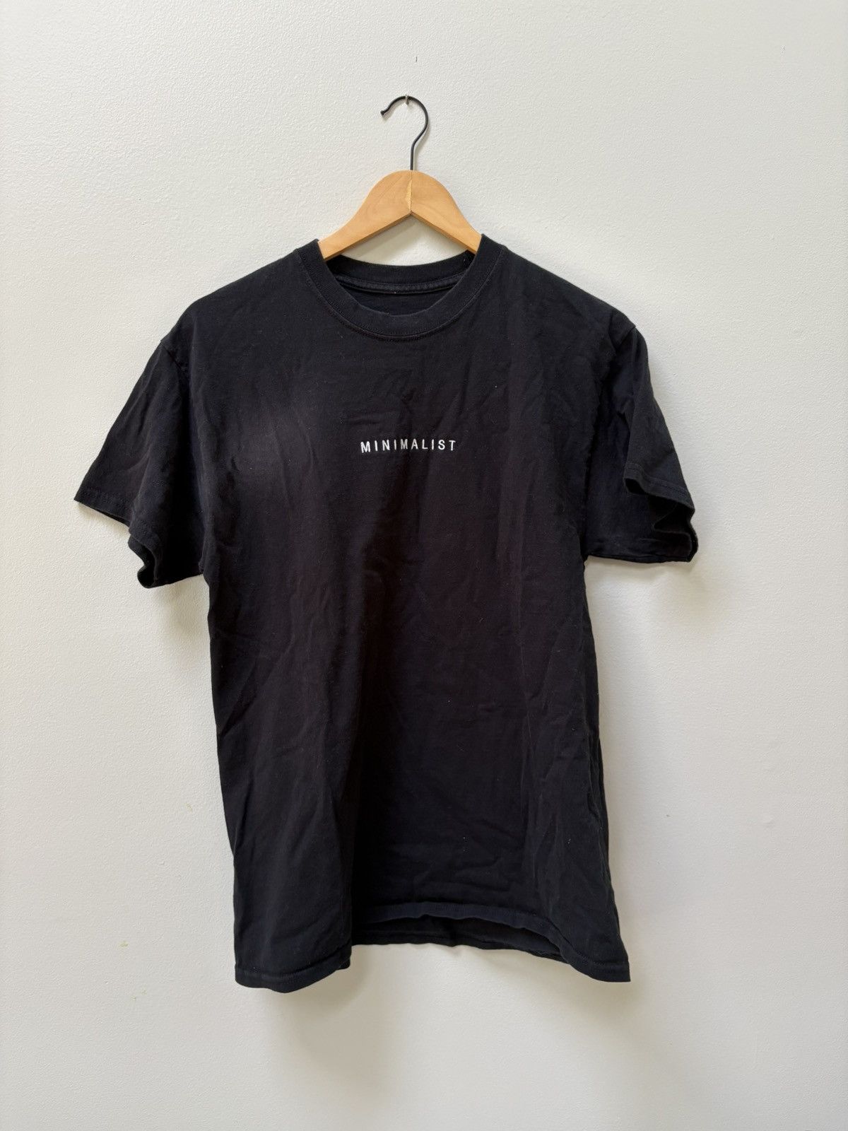 Urban Outfitters Minimalist Black T-Shirt Size US M / EU 48-50 / 2 - 1 Thumbnail