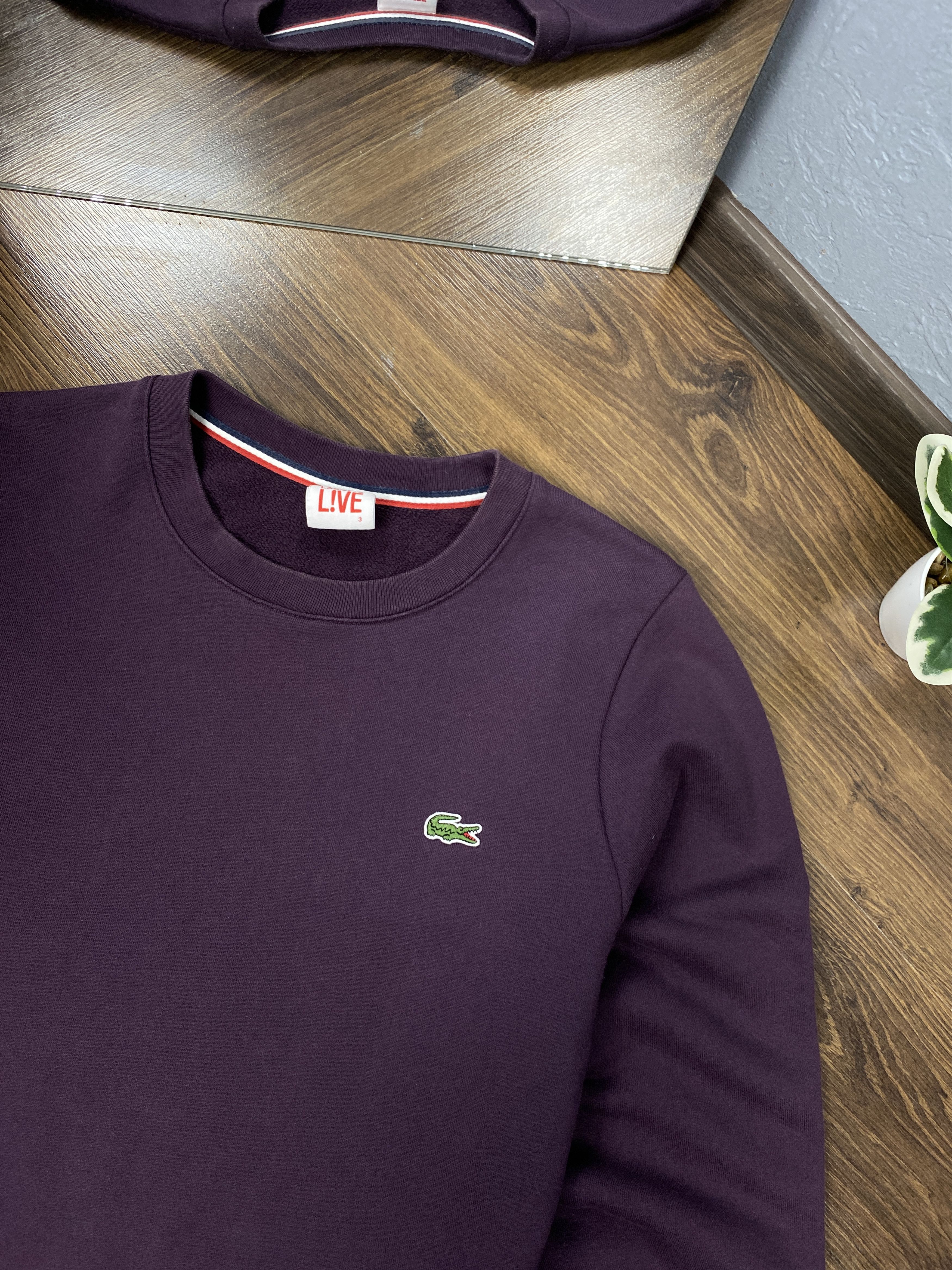 Lacoste × Vintage Lacoste Live vintage y2k sweatshirt Size US S / EU 44-46 / 1 - 2 Thumbnail