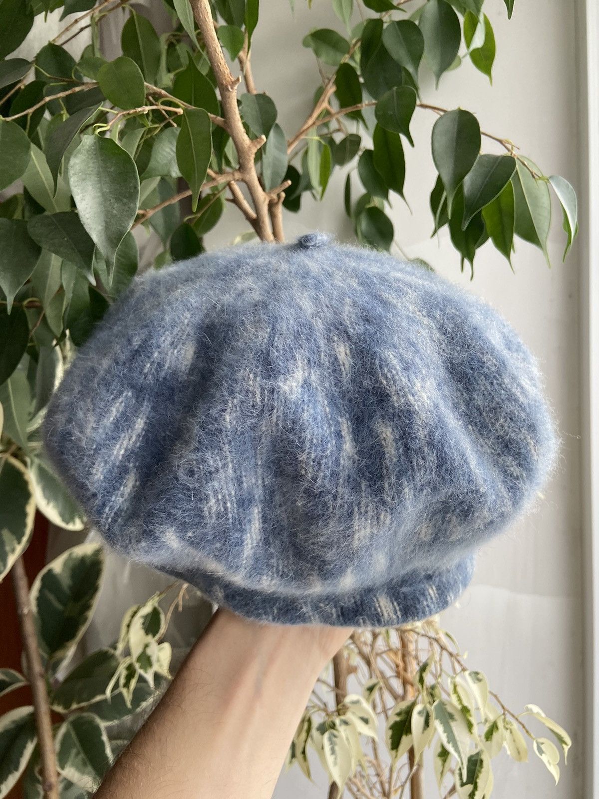 Kangol × Vintage KANGOL Vintage Wool Blue Beretta Hat/Cap Y2K Size ONE SIZE - 1 Thumbnail