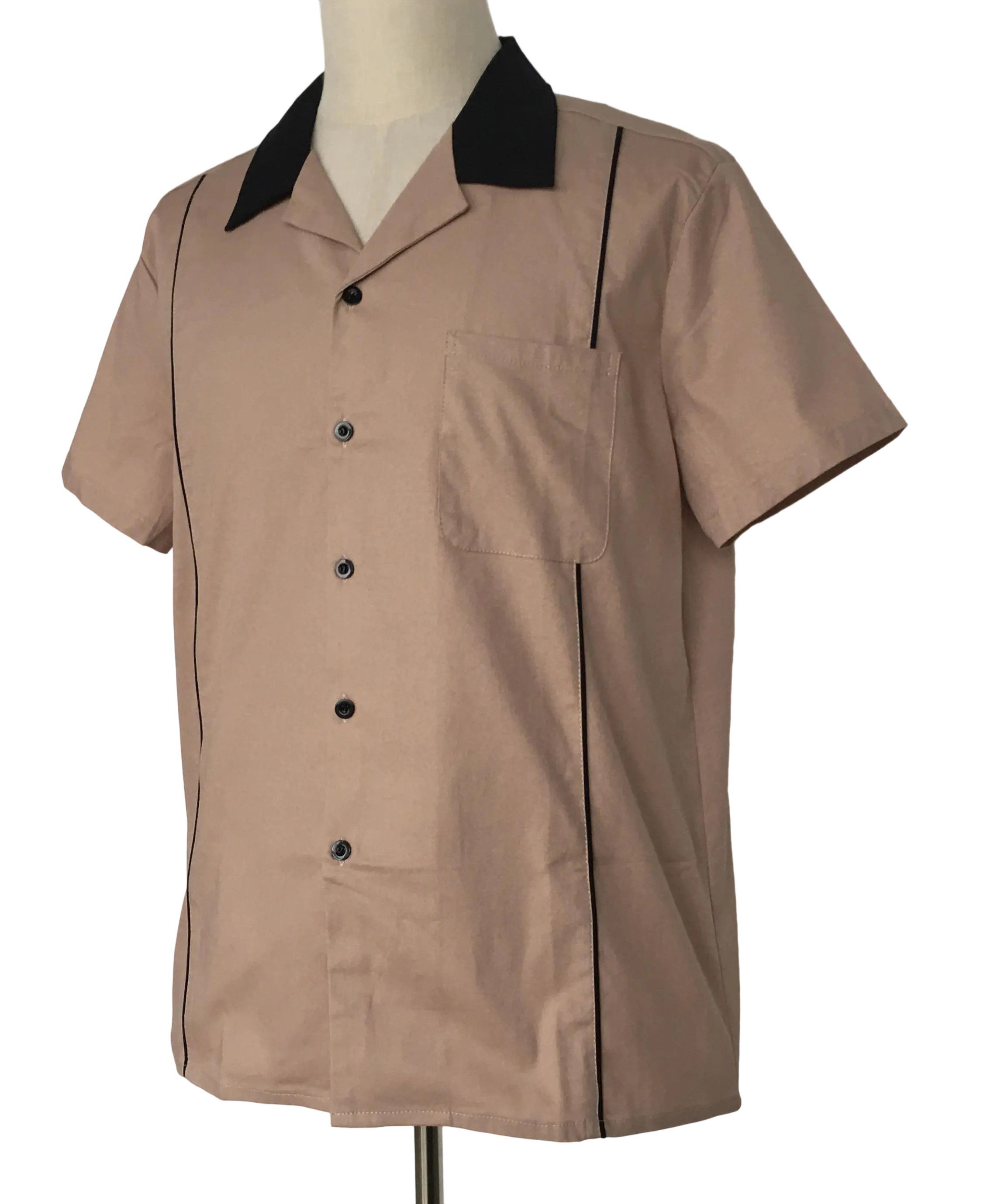 Other Brown-Vintage Style Design Shirts For Men Size US XL / EU 56 / 4 - 2 Thumbnail