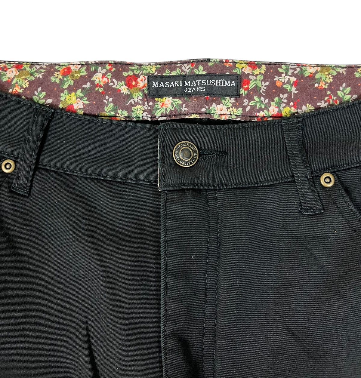 Japanese Brand × Masaki Matsushima Masaki Matsushima Floral Elastic Cotton Casual Pants Size US 32 / EU 48 - 7 Thumbnail