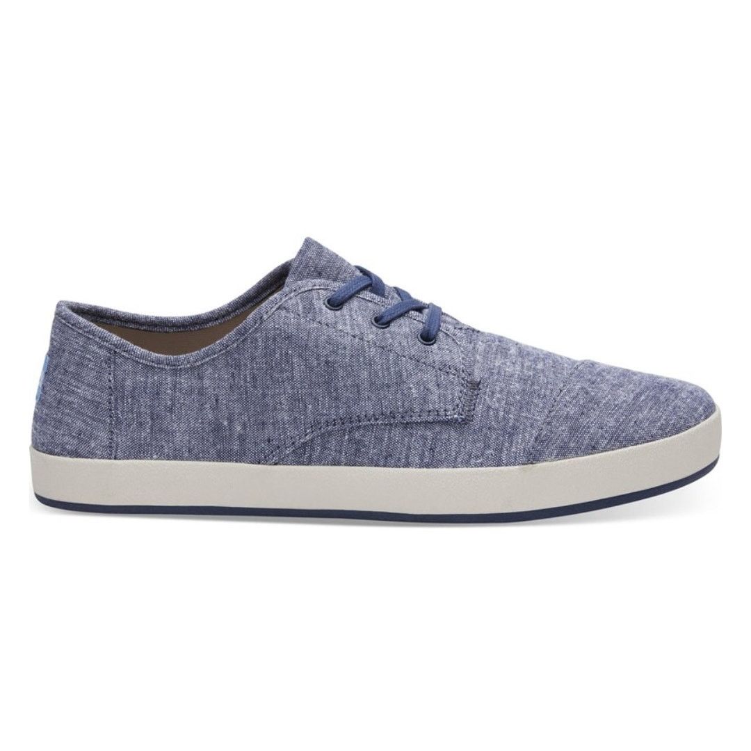 Toms TOMS Paseo Sneaker in Navy Slub Chambray Size US 9 / EU 42 - 6 Thumbnail