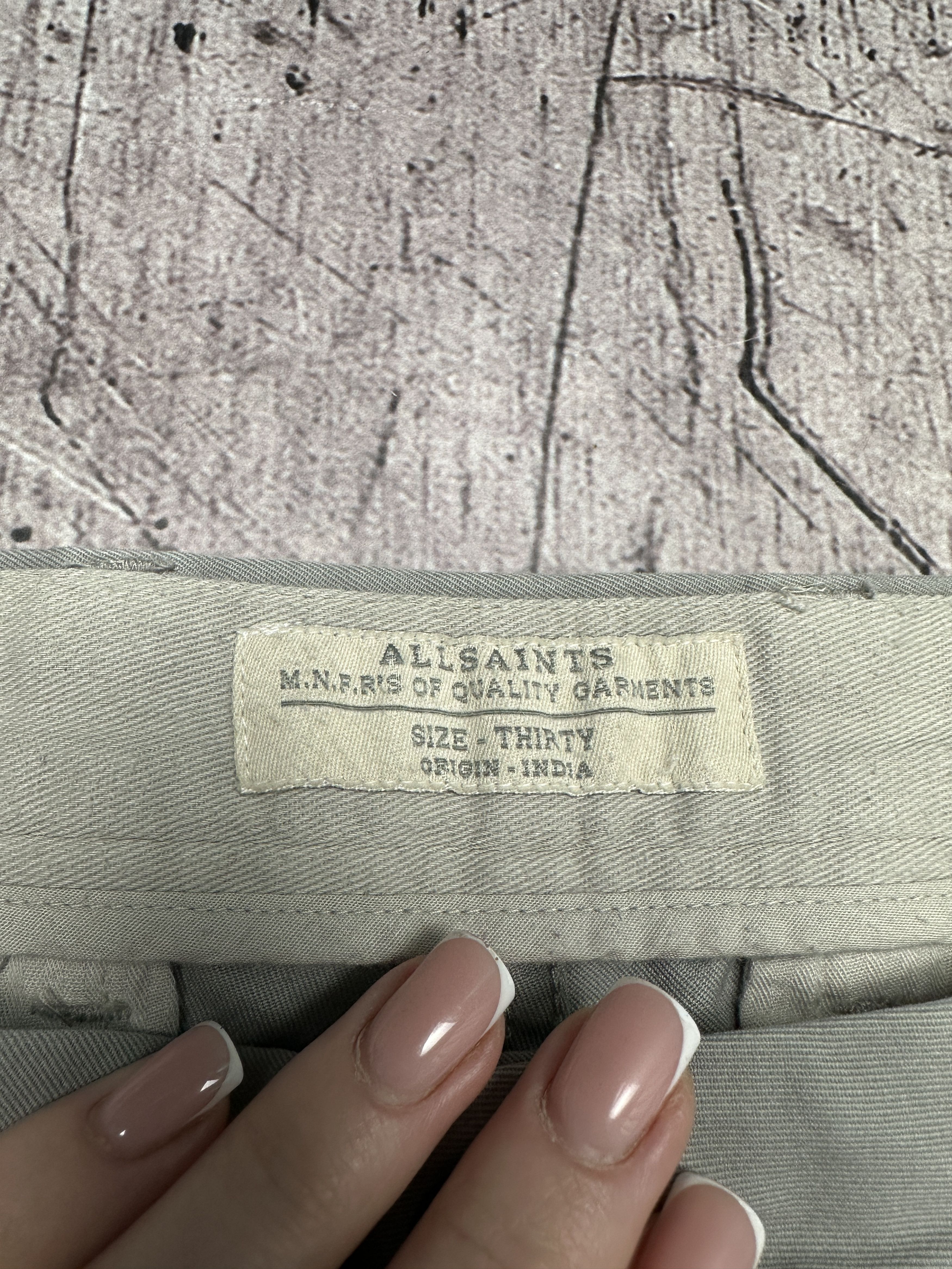 Allsaints Allsaints Vintage Mens Charge Chino Pants Size US 30 / EU 46 - 3 Thumbnail