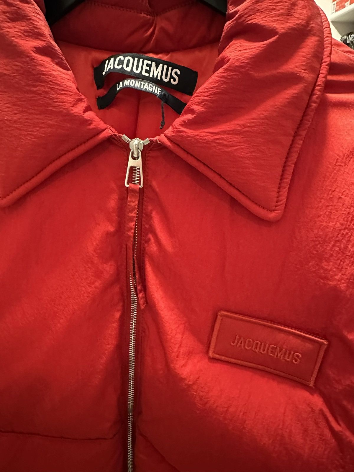 Jacquemus Jacquemus Puffer Jacket Red Size US M / EU 48-50 / 2 - 2 Thumbnail