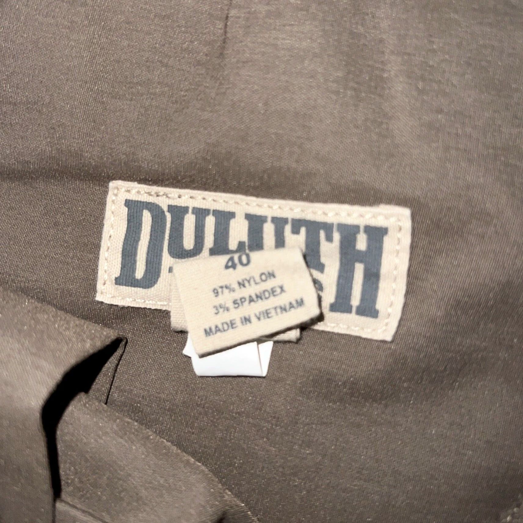 CO DULUTH TRADING CO Cargo Shorts Mens Size 40 Gray Modern Fit, Regular, Cargo Pockets, Mens Apparel Size US 40 / EU 56 - 3 Thumbnail