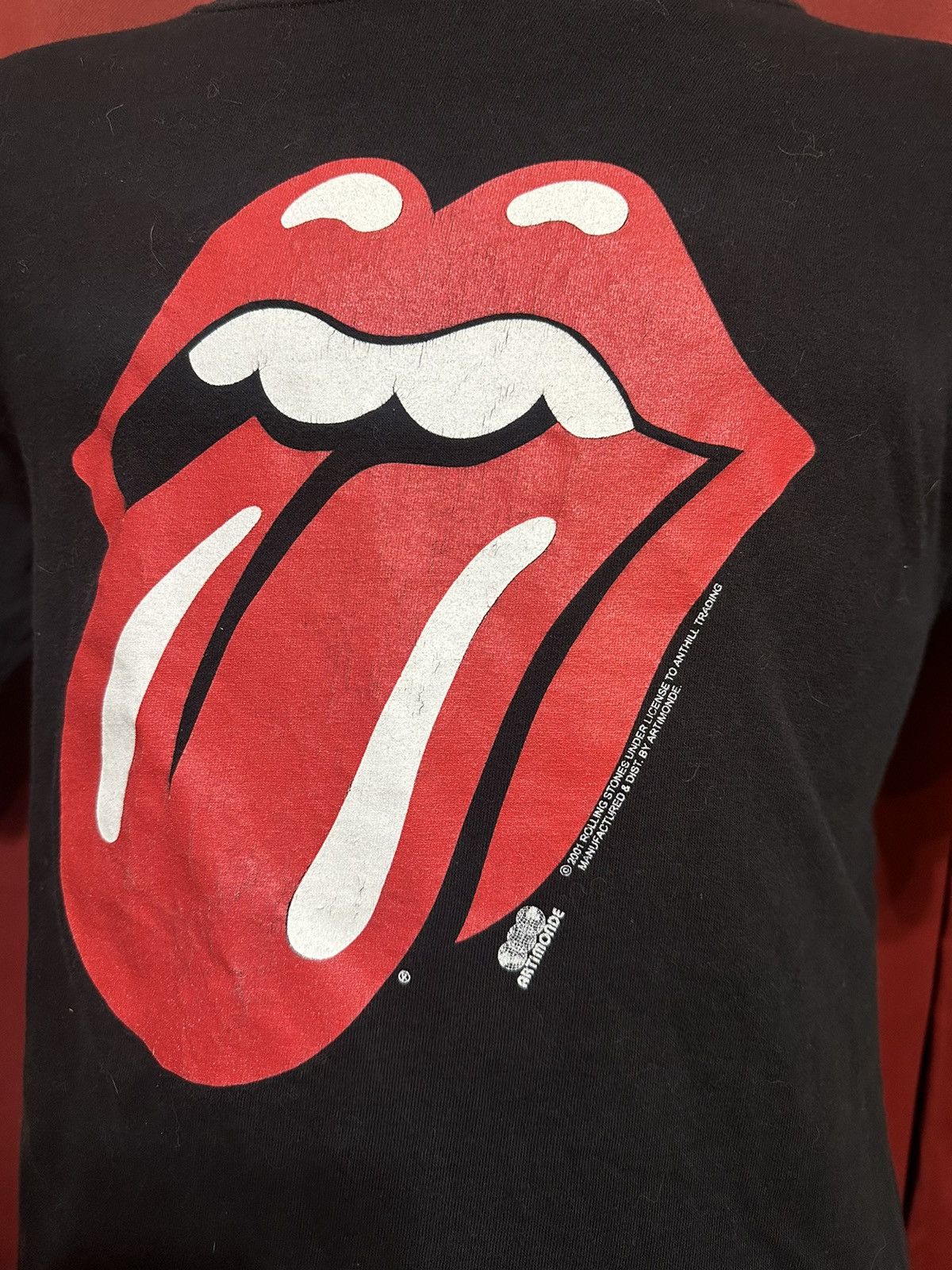 Band Tees × The Rolling Stones × Vintage Vintage The Rolling Stones Tshirt Y2K Band Tee Tongue Logo Size US M / EU 48-50 / 2 - 3 Thumbnail