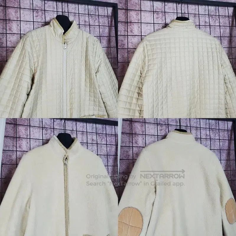 Lanvin Lanvin Beige Wool Blend Plaid Jacket . Size M / US 6-8 / IT 42-44 - 4 Thumbnail