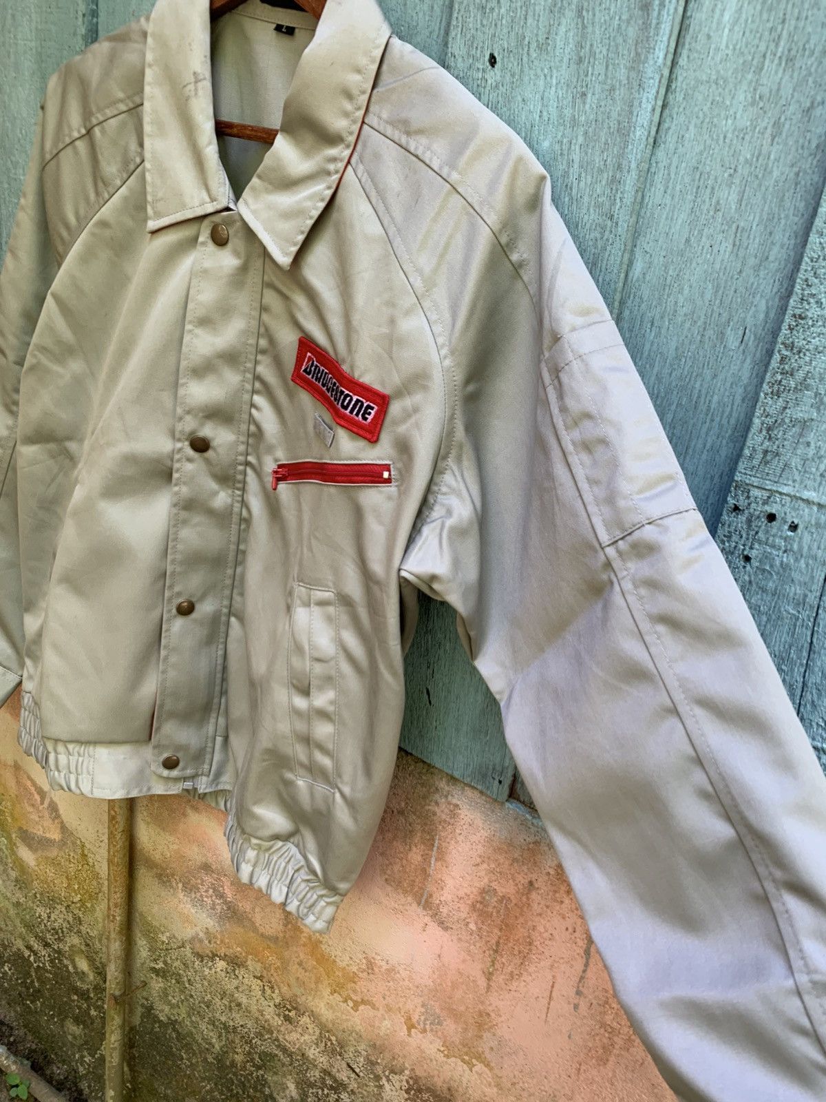 Vintage VINTAGE BRIDGESTONE JACKET Size US L / EU 52-54 / 3 - 5 Thumbnail