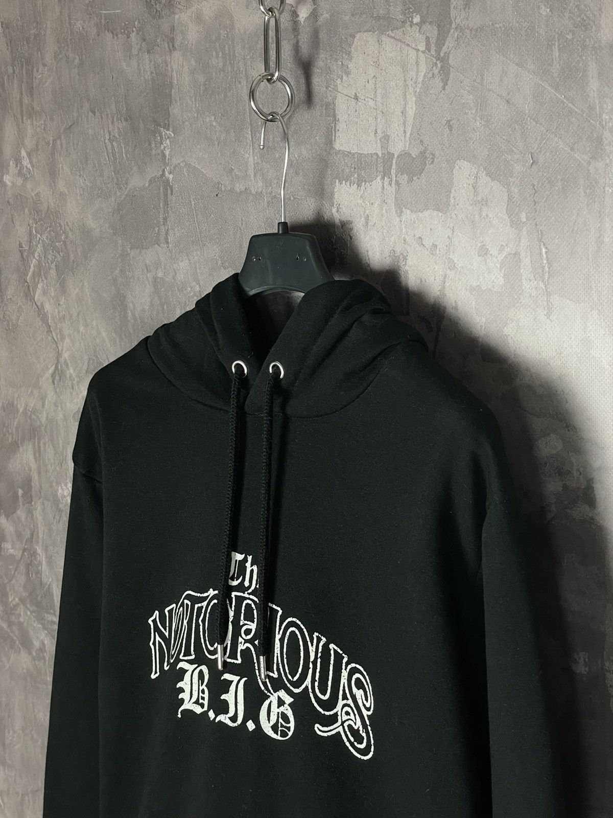 Band Tees × Rap Tees × Vintage The Notorious B.I.G. Spell out Hoodie Size US L / EU 52-54 / 3 - 6 Thumbnail