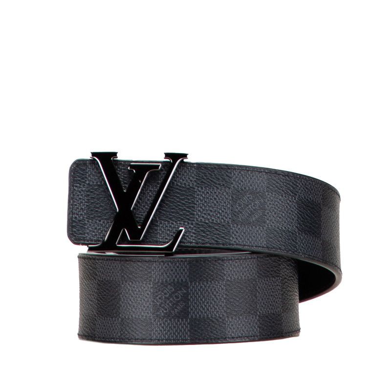 Louis Vuitton Louis Vuitton Louis Vuitton Sangle LV Initiales Damier Belt Canvas Belt M0213 DUTY FREE for USA Size ONE SIZE - 1 Thumbnail