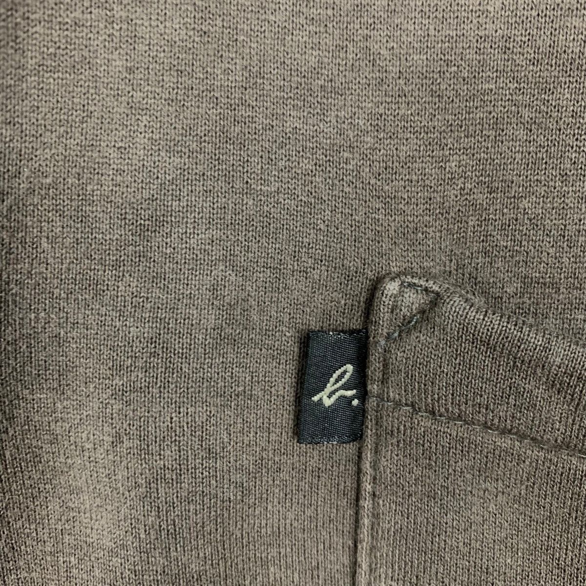 agnes b. AGNES B Half Zip Collared Single Pocket Sweatshirt #1607-C72 Size US M / EU 48-50 / 2 - 14 Thumbnail