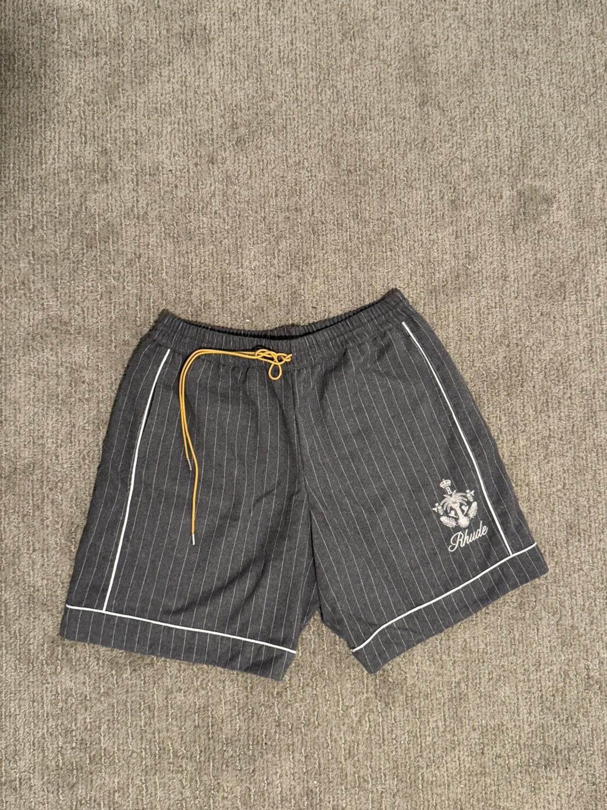 Rhude Rhude Pinstripe Shorts Size US 36 / EU 52 - 1 Thumbnail