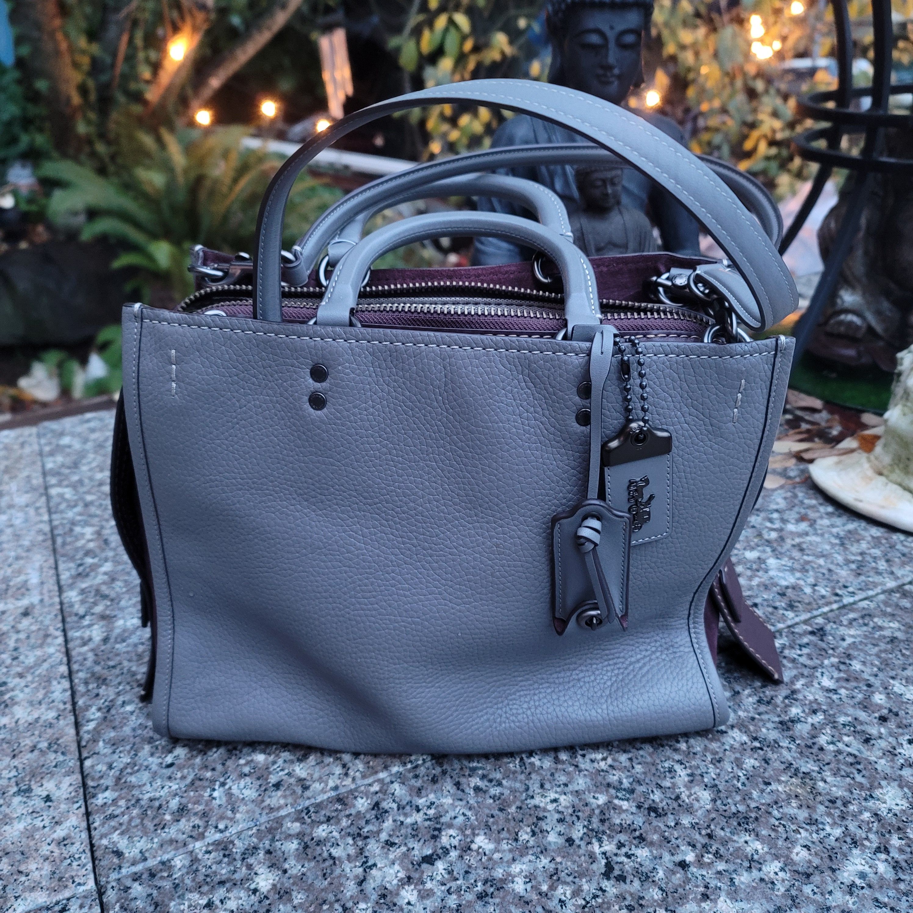 Coach Coach Rogue 30 leather bag Size ONE SIZE - 1 Thumbnail