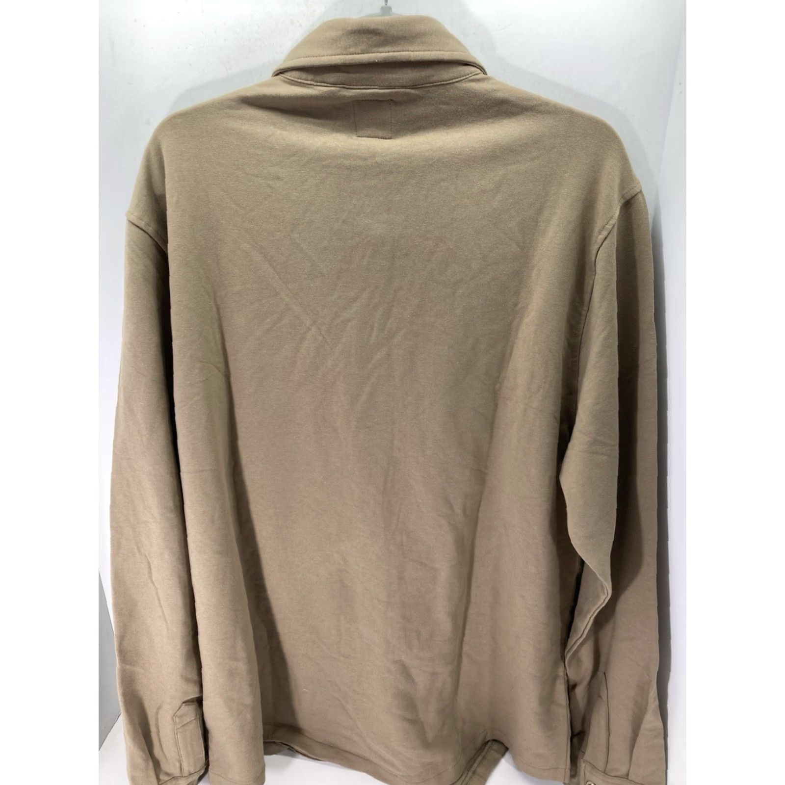 Gap Gap Knit Shirt Men XL Brown Button Long Sleeve Cotton Blend Stretch NWT Shirt Size US XL / EU 56 / 4 - 6 Thumbnail