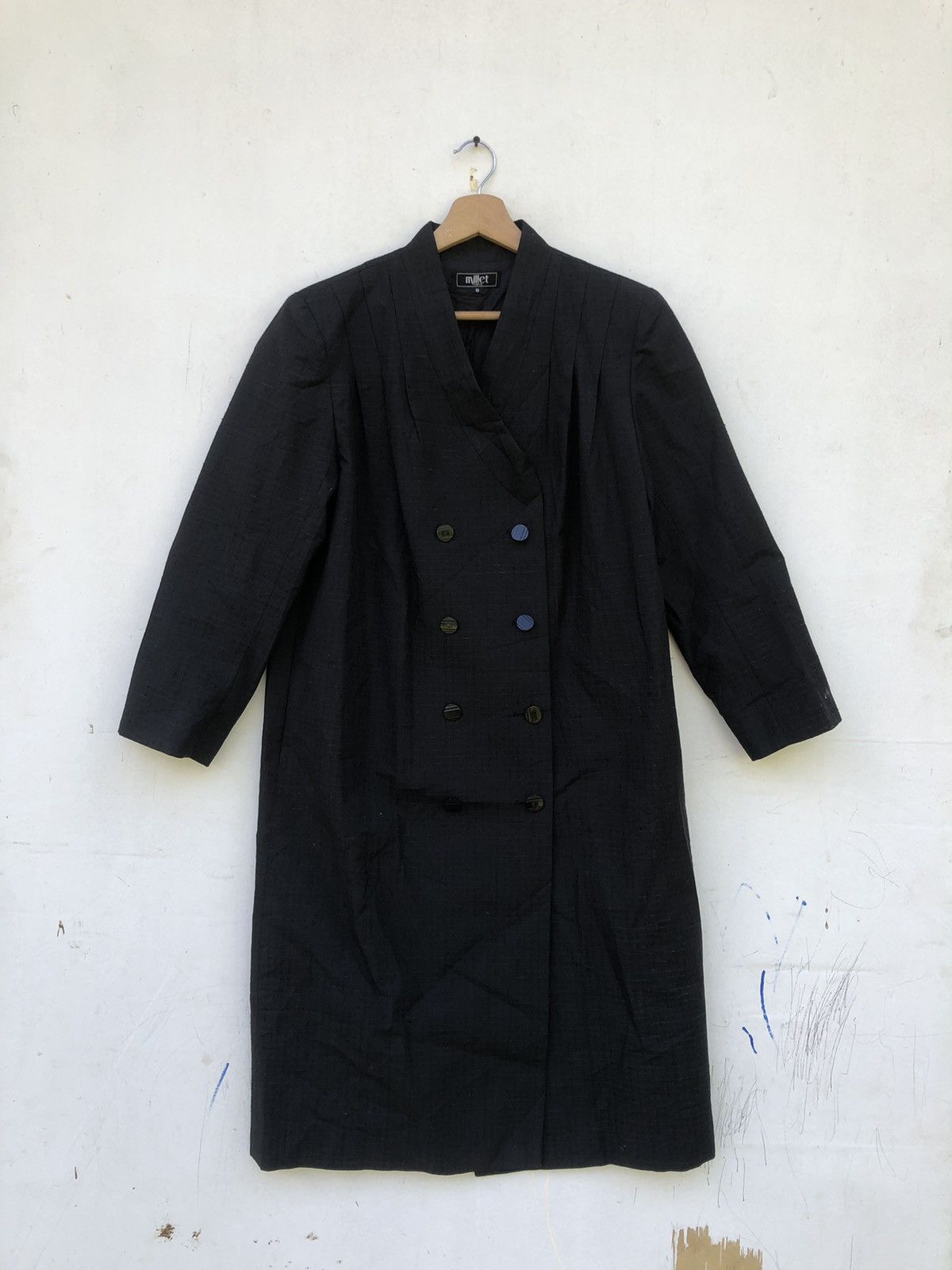 Designer × Japanese Brand Millet Tokyo Trench Coat Rare Design Japan Size M / US 6-8 / IT 42-44 - 1 Thumbnail