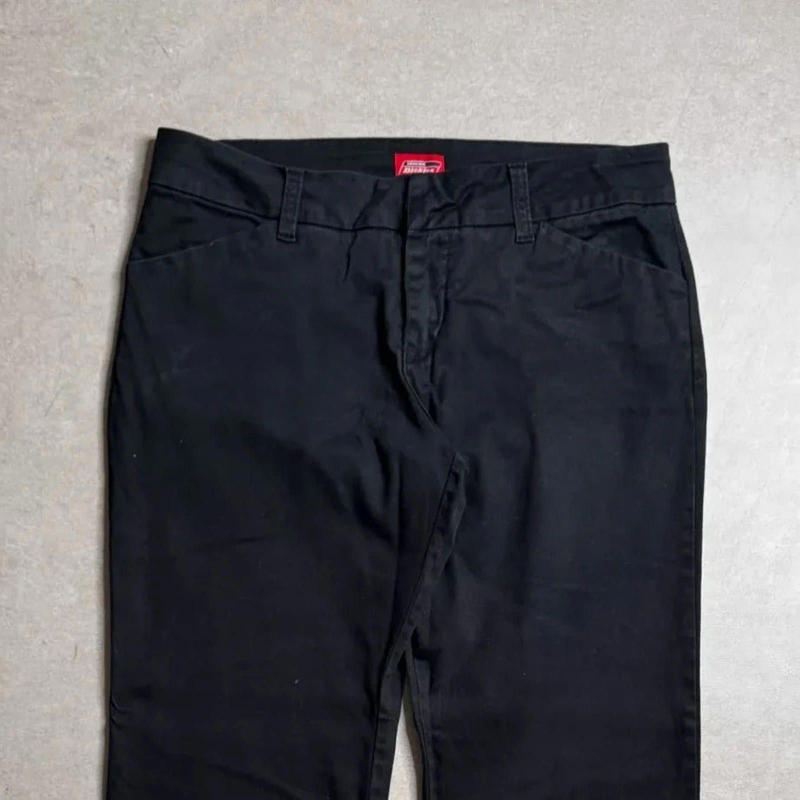 Dickies Vintage Dickies Black Flare Pant - 30x32 Size US 30 / EU 46 - 3 Thumbnail