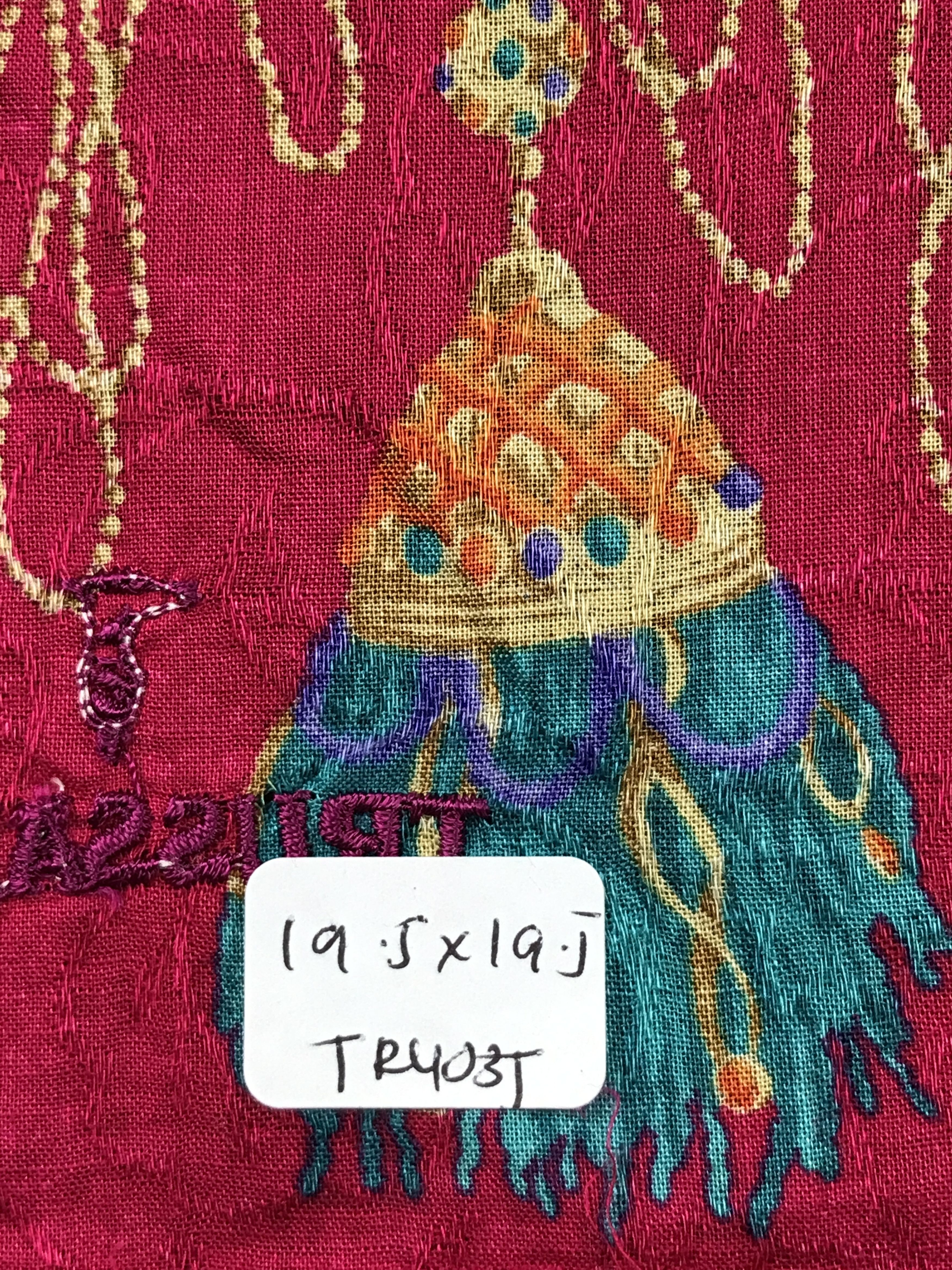 Designer × Trussardi × Vintage Vintage Trussardi Bandana Neckerchief Handkerchief Size ONE SIZE - 5 Thumbnail