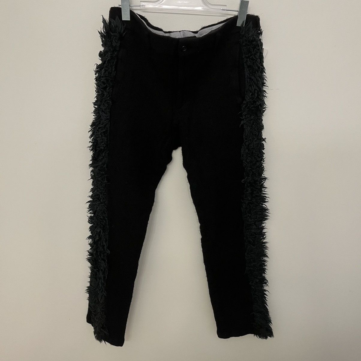 Comme des Garcons Homme Plus AW23 COMME Des Garçons Homme Plus Fur/Wool Pants Size US 34 / EU 50 - 4 Thumbnail