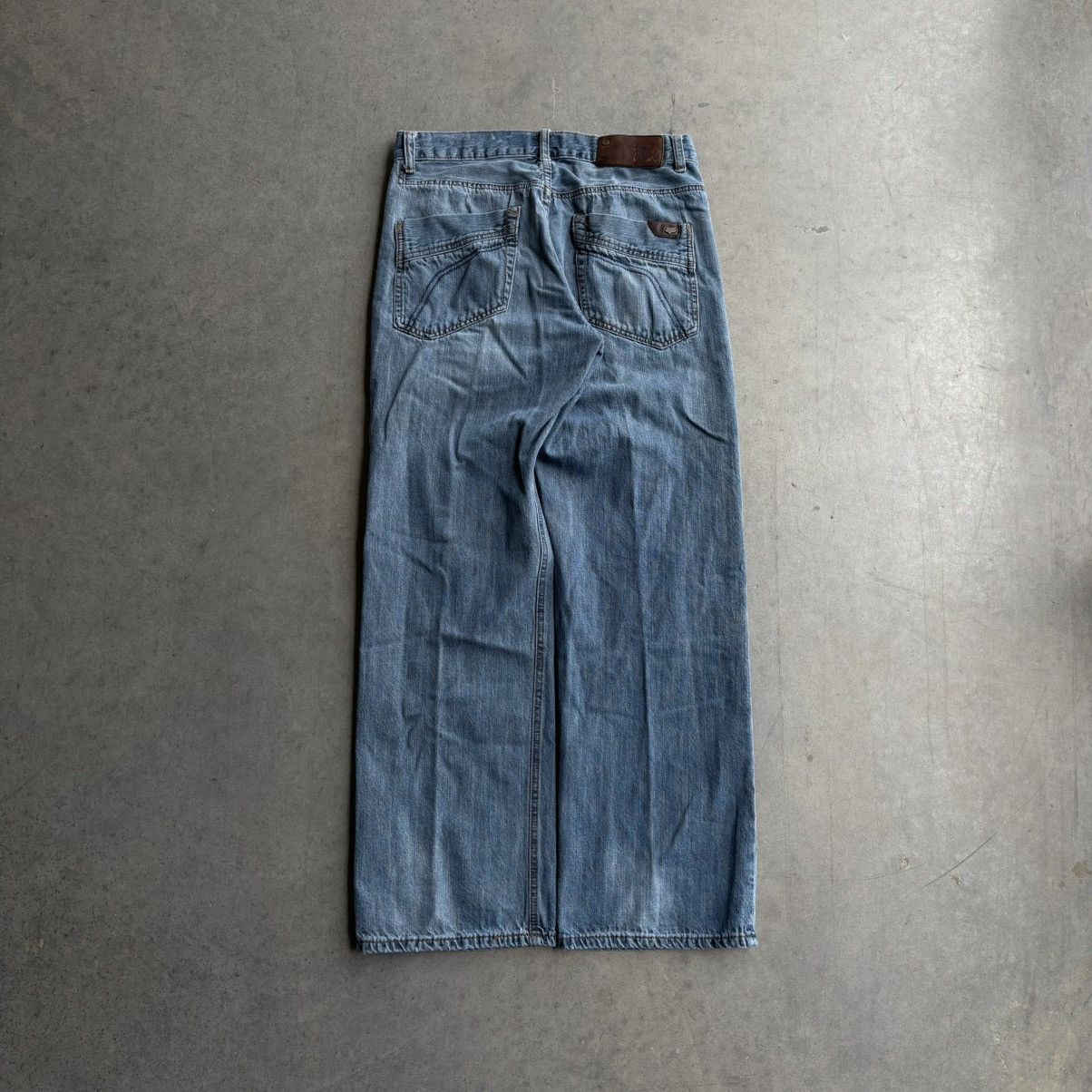 Fox Racing Vintage Y2K Fox Duster Racing Jeans Blue Denim 32x32 Skater Size US 32 / EU 48 - 1 Thumbnail